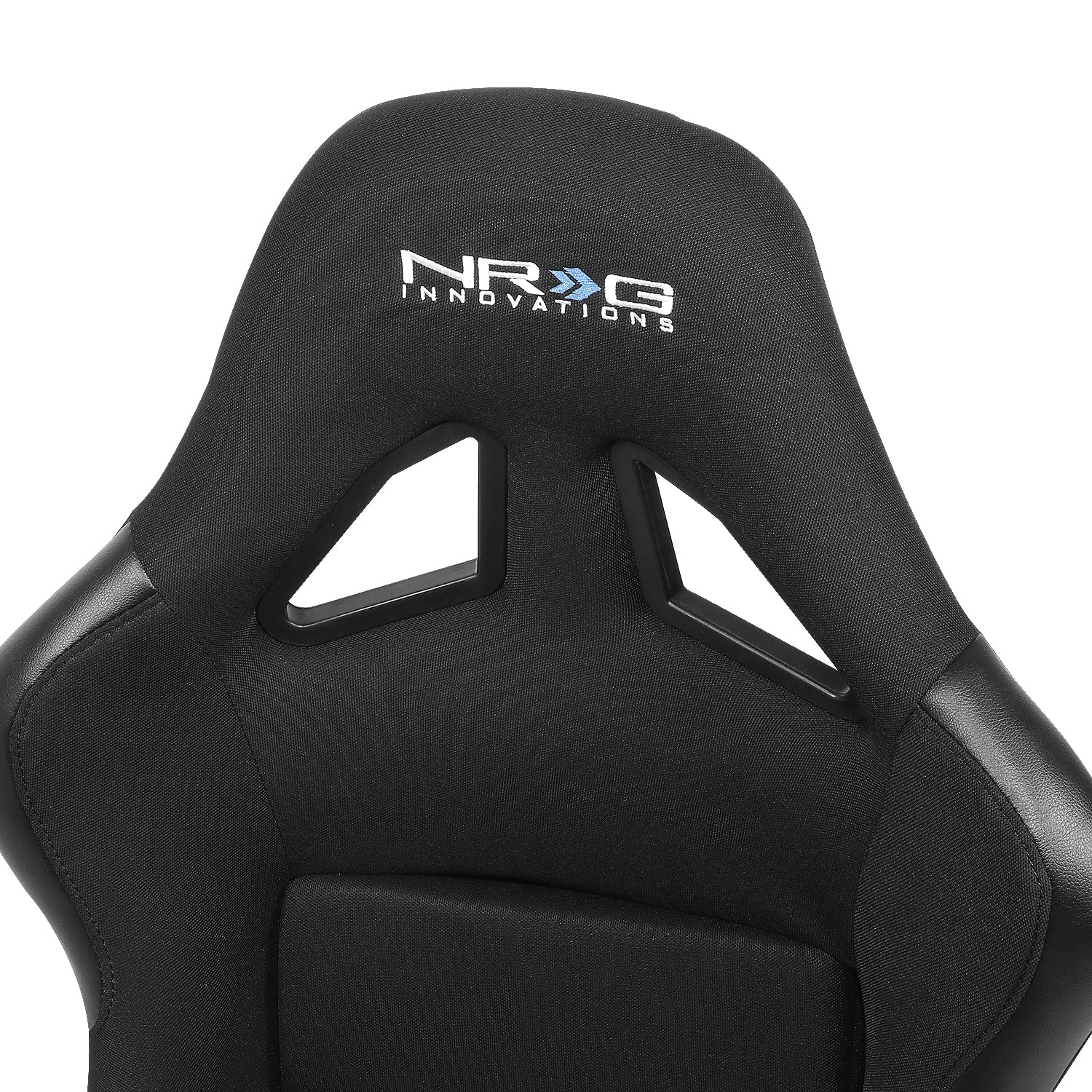 Nrg Innovations Nrg-Frp-330 Fiber Glass Fixed Back Bucket Racing Seat (Small), 4 Pt Harness Compatibility, Black Seat Cover, 19'