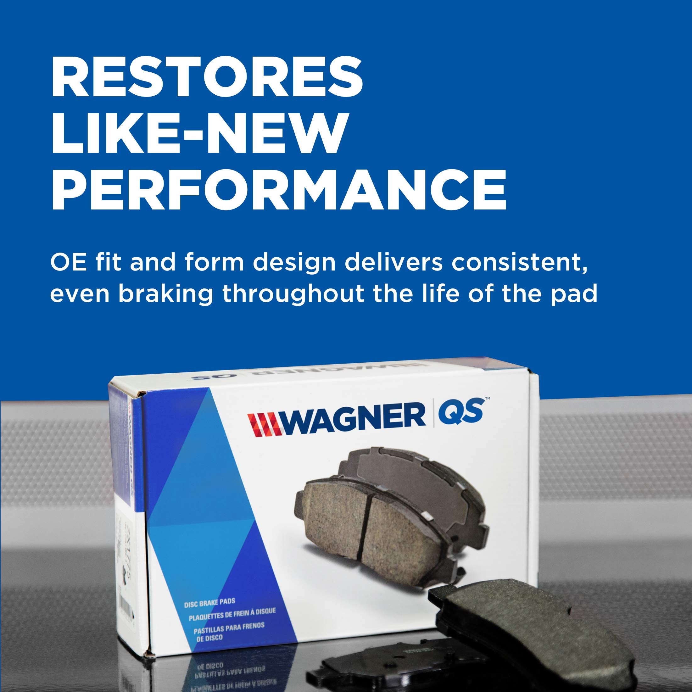 Wagner Quickstop Zd883 Rear Disc Brake Pad Set For 2017 Chevrolet Traverse