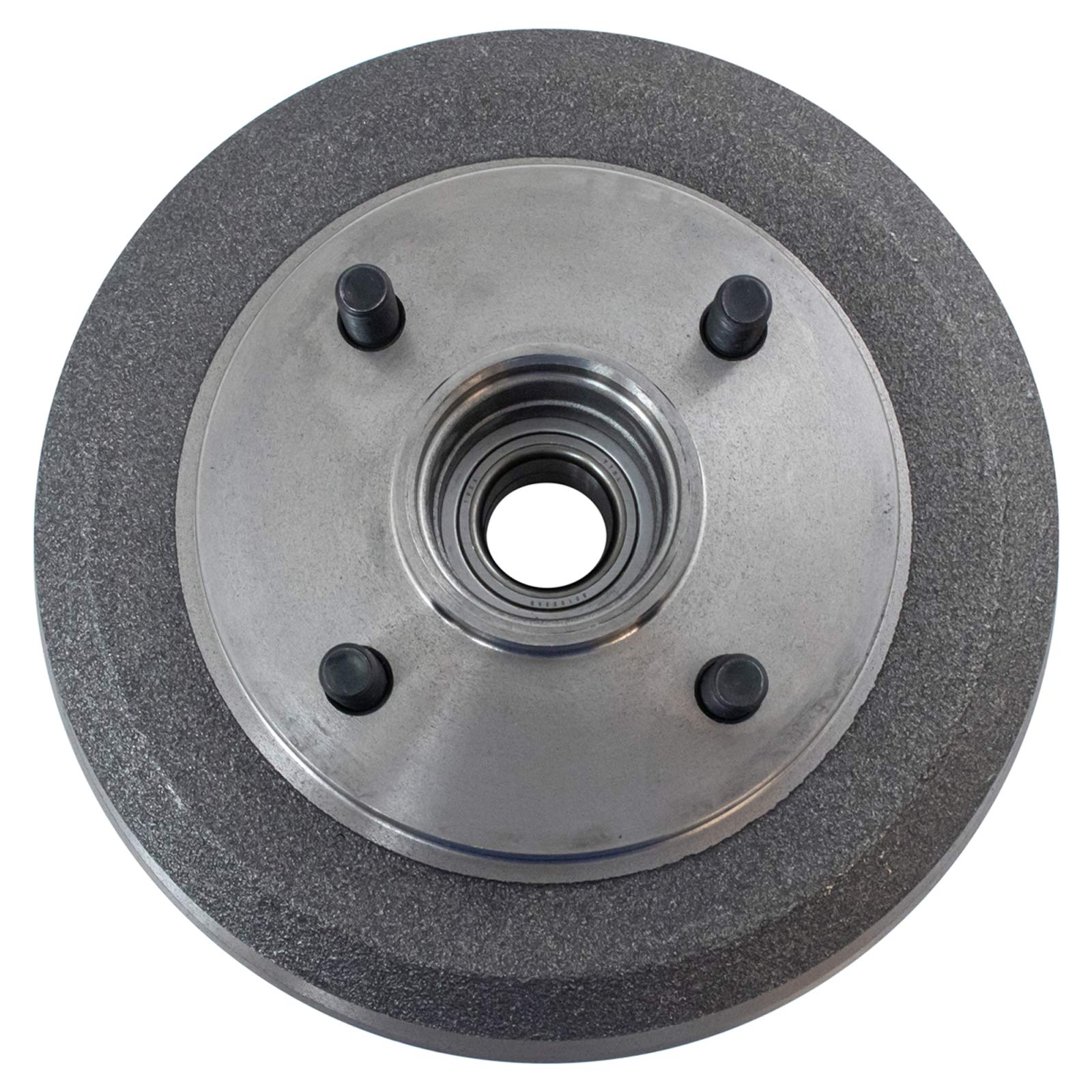 Trq Rear Brake Drum Pair Set For 2000-2008 Ford Focus