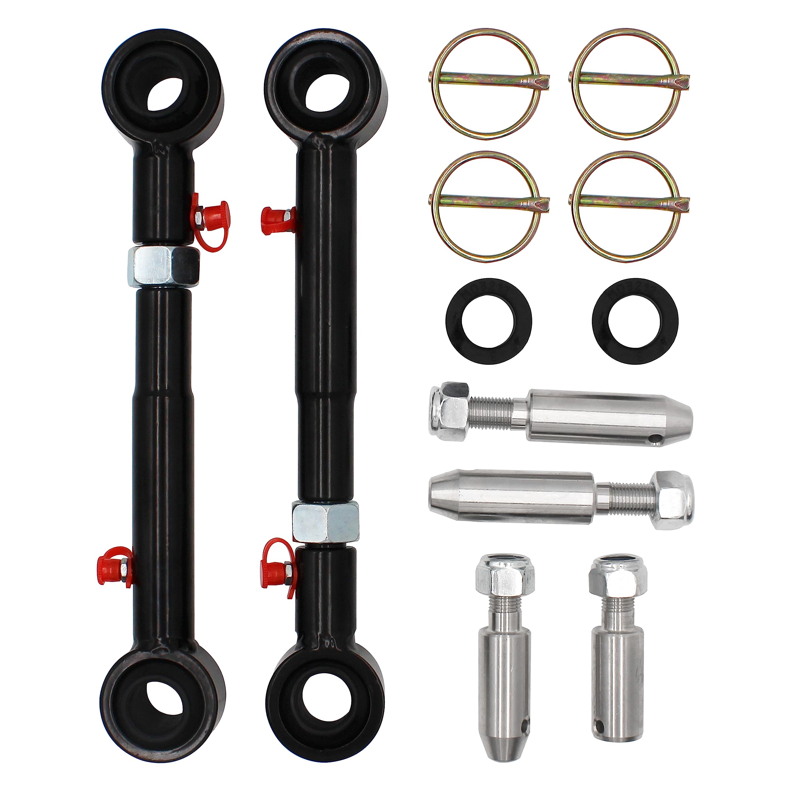 2034 Front Swaybar Quicker Disconnect System Replace For Jks Compatible With 2007-2018 Wrangler Jk Jku,With 2.5'' - 6'' Lifts Ad