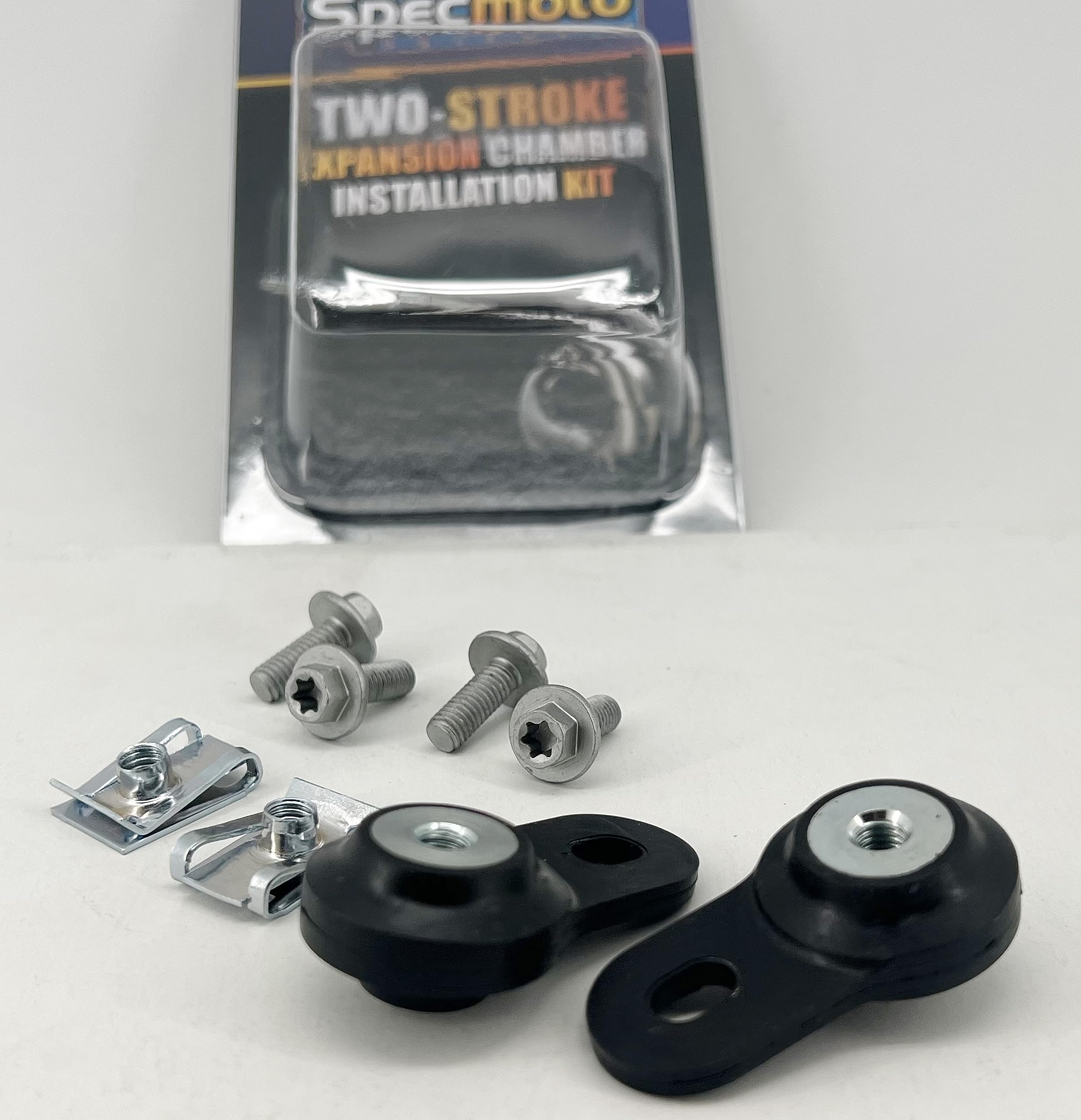 Specmoto Euro 2-Stroke Pipe Mount Kit for 50-300cc KTM, Husqvarna, GasGas, Beta - Fits Models 50 65 85 125 200