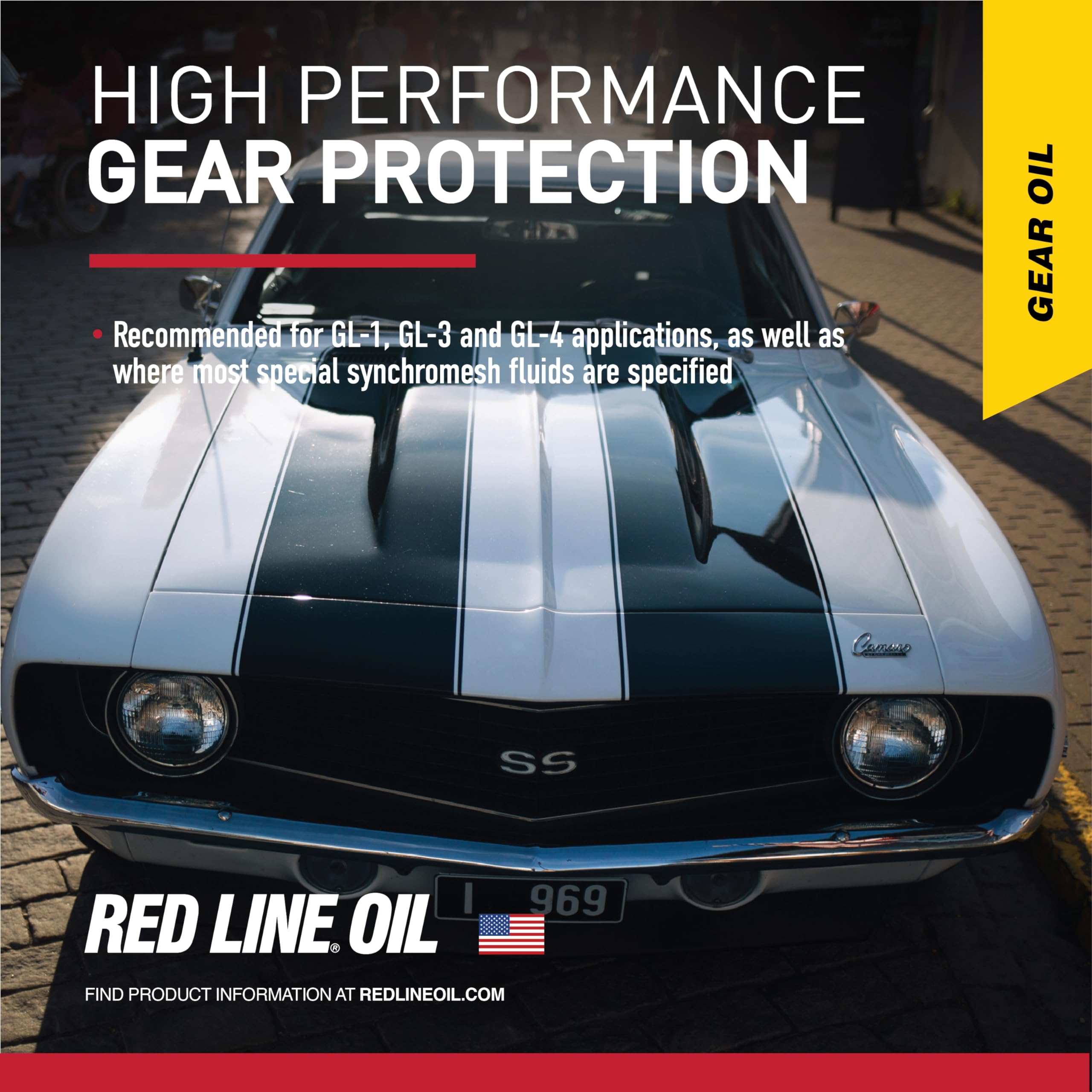 Red Line 50304 Mt-90 75W-90 Gl-4 Manual Transmission And Transaxle Lubricant (Mtl) - 1 Quart (4 Pack)