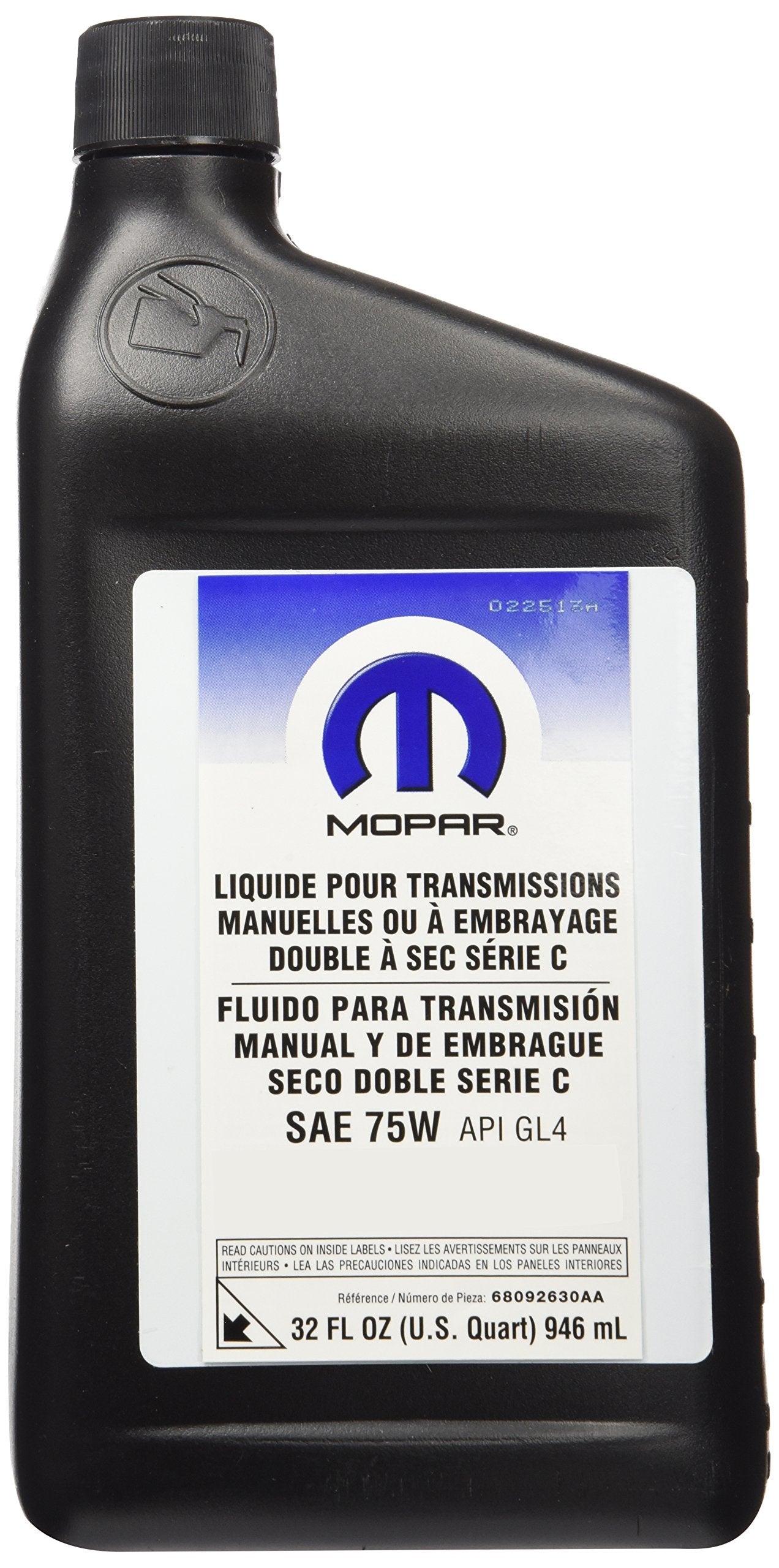 Chrysler C Series Transmission Fluid - Model 68092630AA - High-Performance Auto Fluid