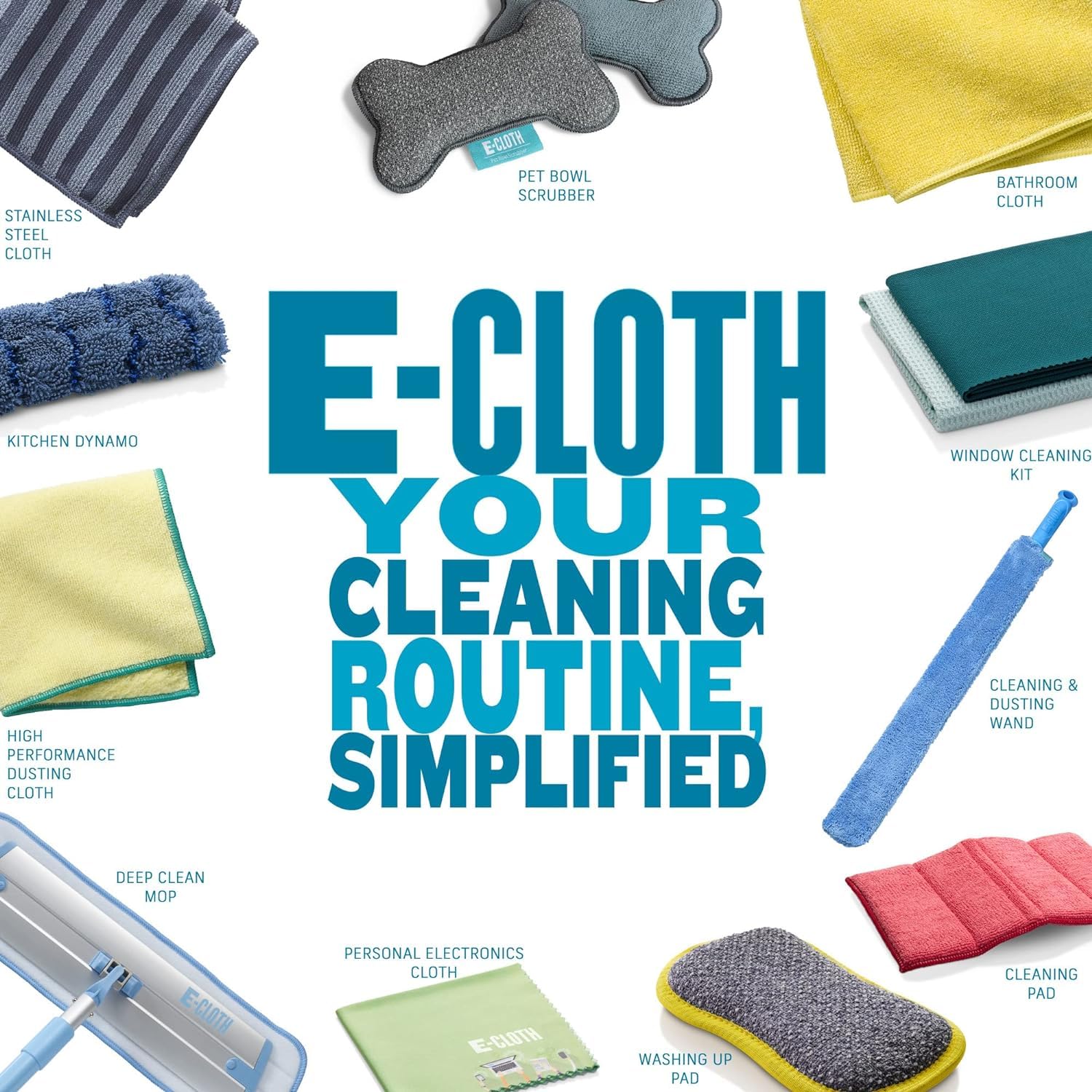E-Cloth Windshield Haze Eraser, Auto Glass Cleaner, Car Windshield Cleaner, Cleaning Sponge For Windshields, Windows, Mirrors An