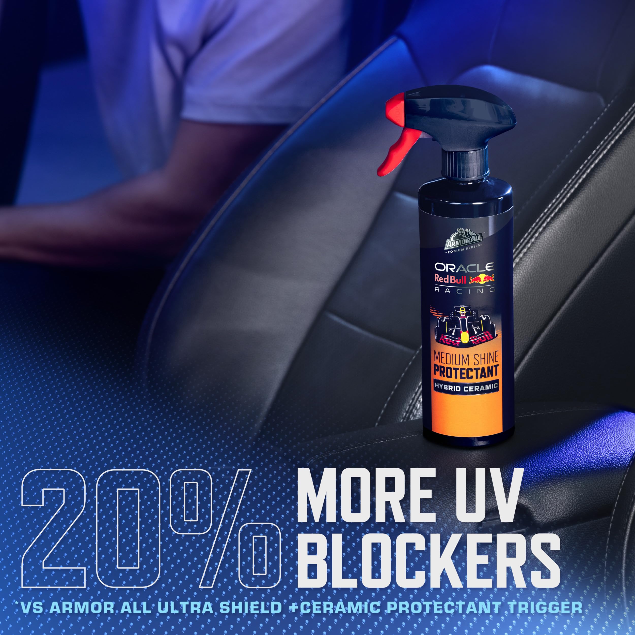 Armor All Podium Series Hybrid Ceramic Protectant Spray, 16 fl oz, Developed with Oracle Red Bull Racing