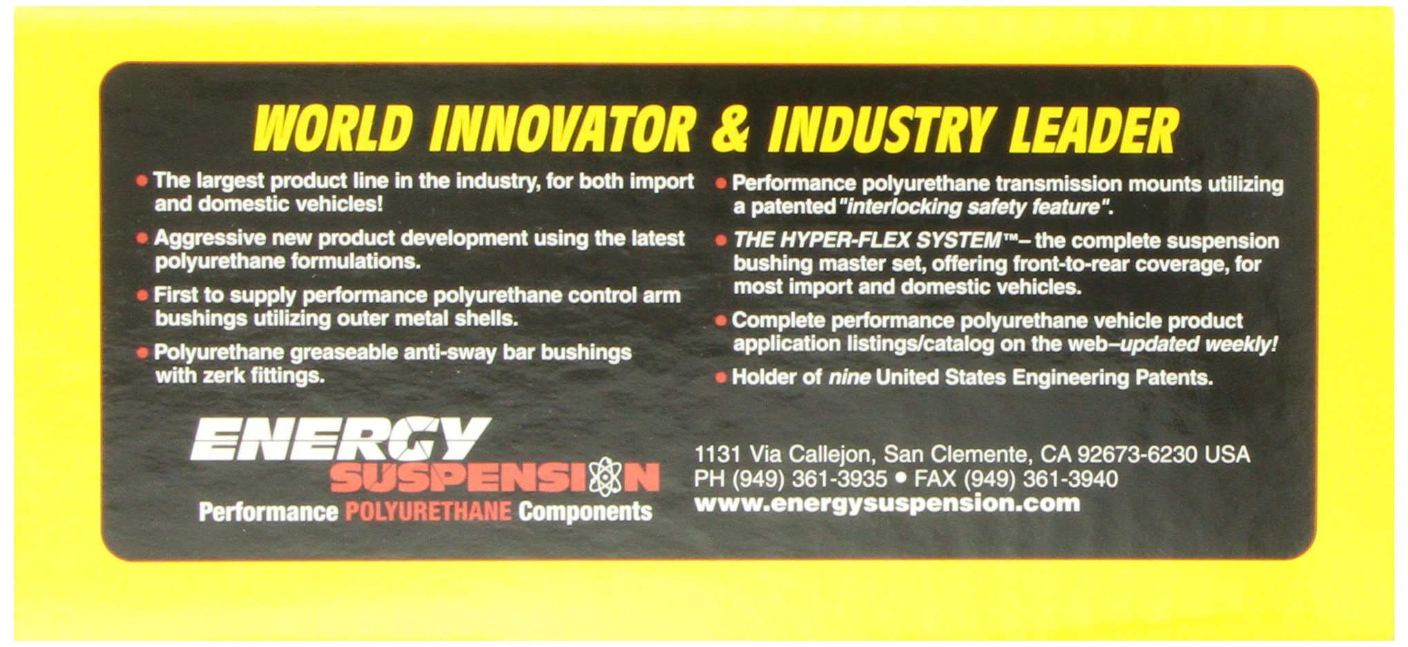 Energy Suspension 9.9104G Bump Stop