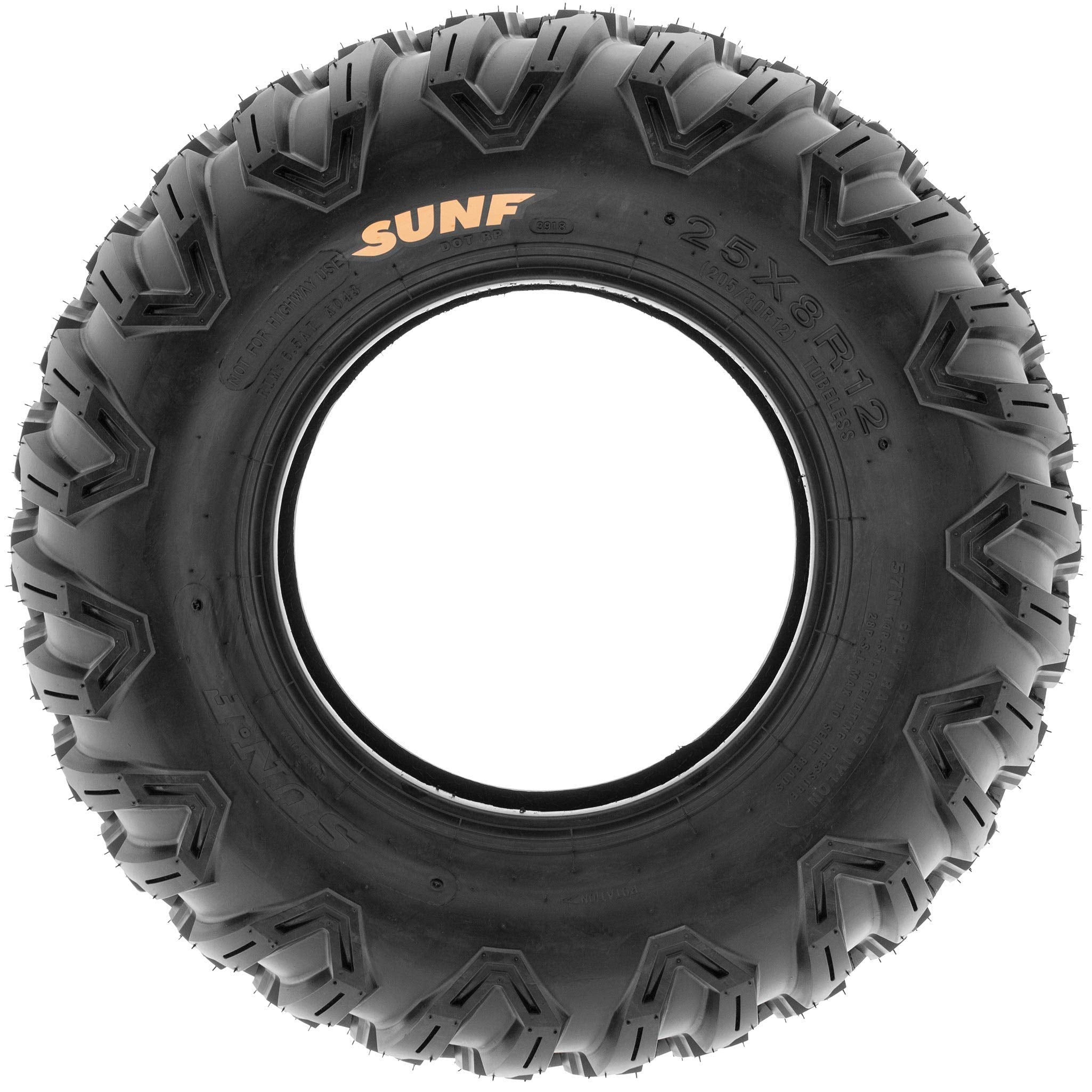Set Of 4 Sunf A043 Xc Racing Atv Utv Radial Sport Tires 27X9R12 Front & 27X11R12 Rear, 6Pr, All-Terrain Off-Road & Track