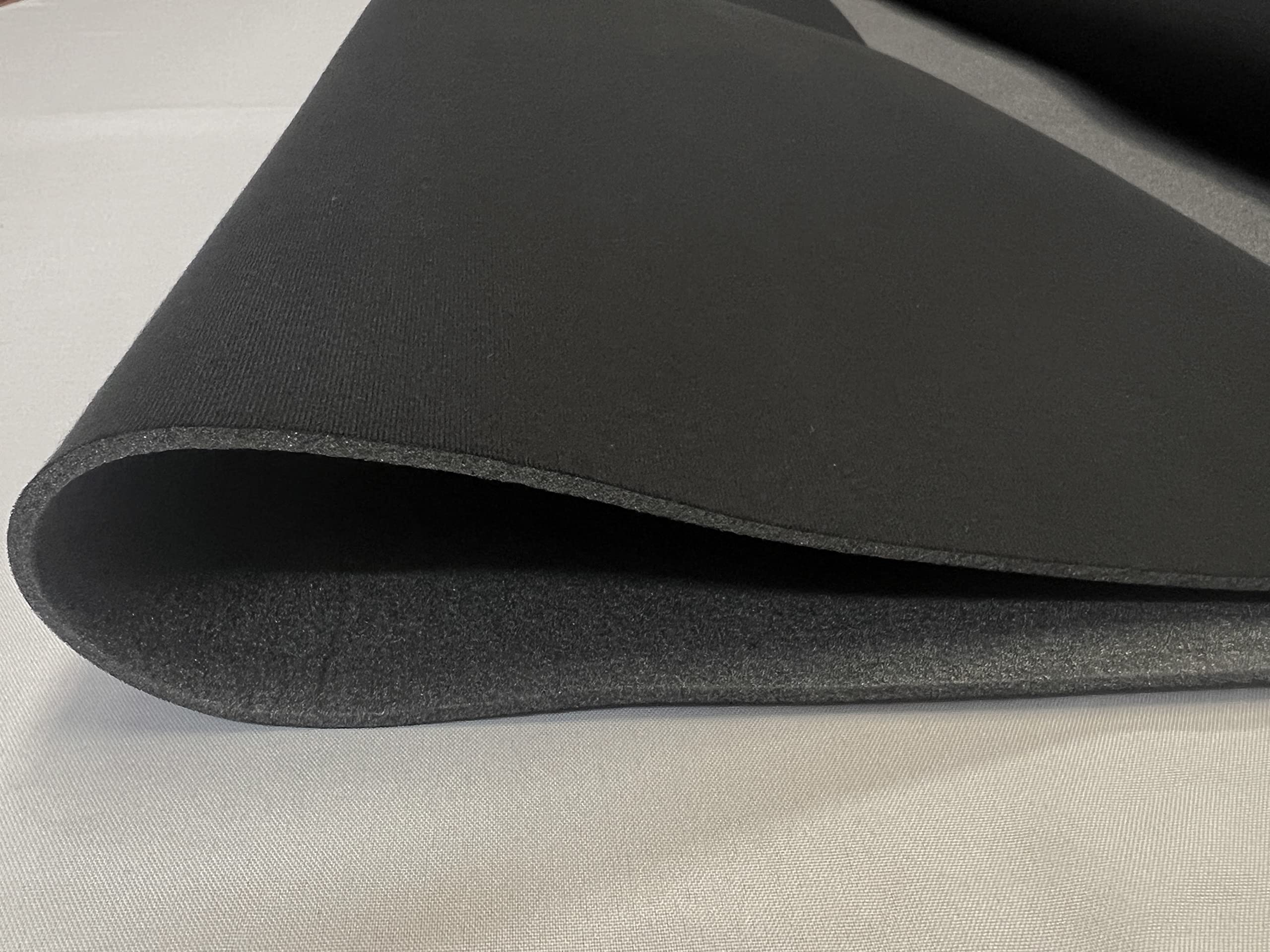 Headliner Doctor Brushed Auto Headliner Repair Fabric-Black-3 Yards