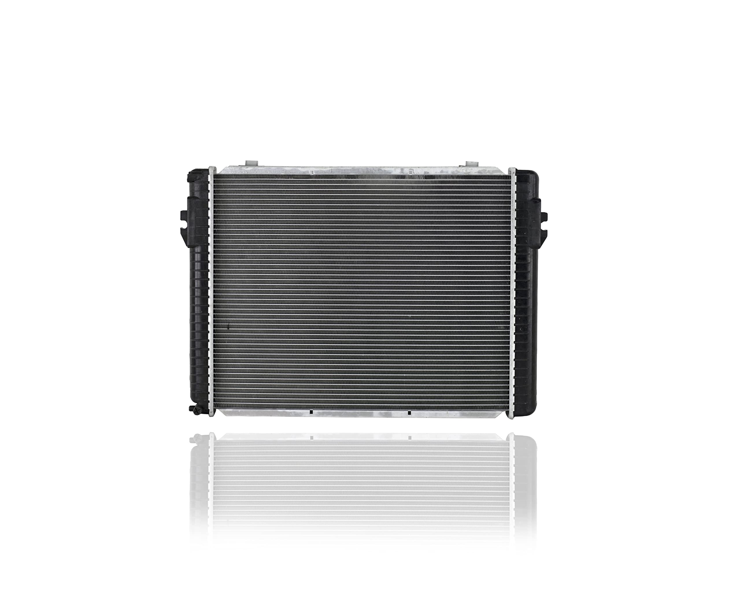 Radiator - Pacific Best Inc. Compatible/Replacement For 454 86-89 Mercedes-Benz 107 Series Sl-Class 560Sl 8Cy 5.5L - Plastic Tank, Aluminum Core