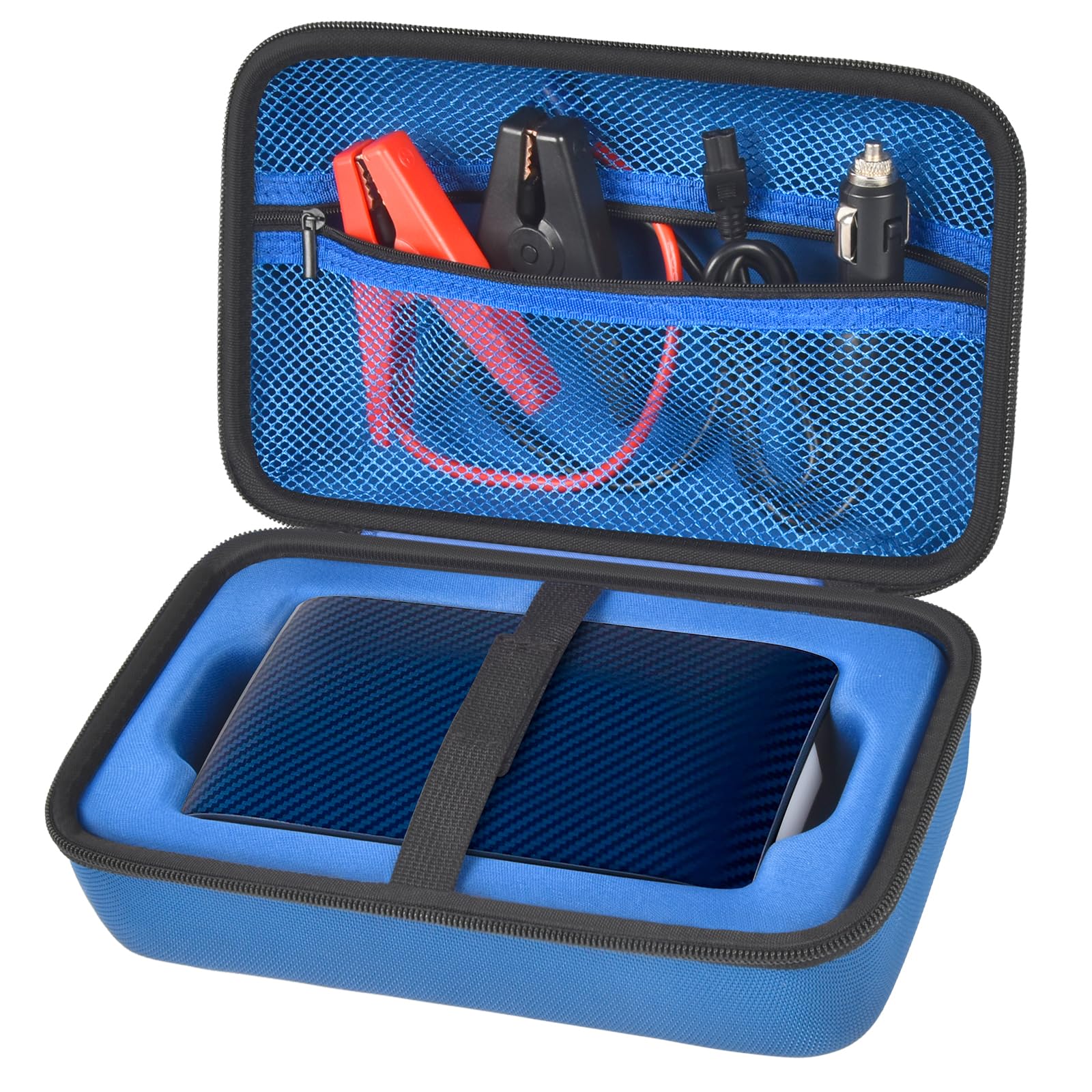 Case For Halo Bolt 58830/57720/ Air 58830/ Acdc Max 55500 Mwh/Air + Portable Emergency Power Kit, Storage Holder For Air Nozzles