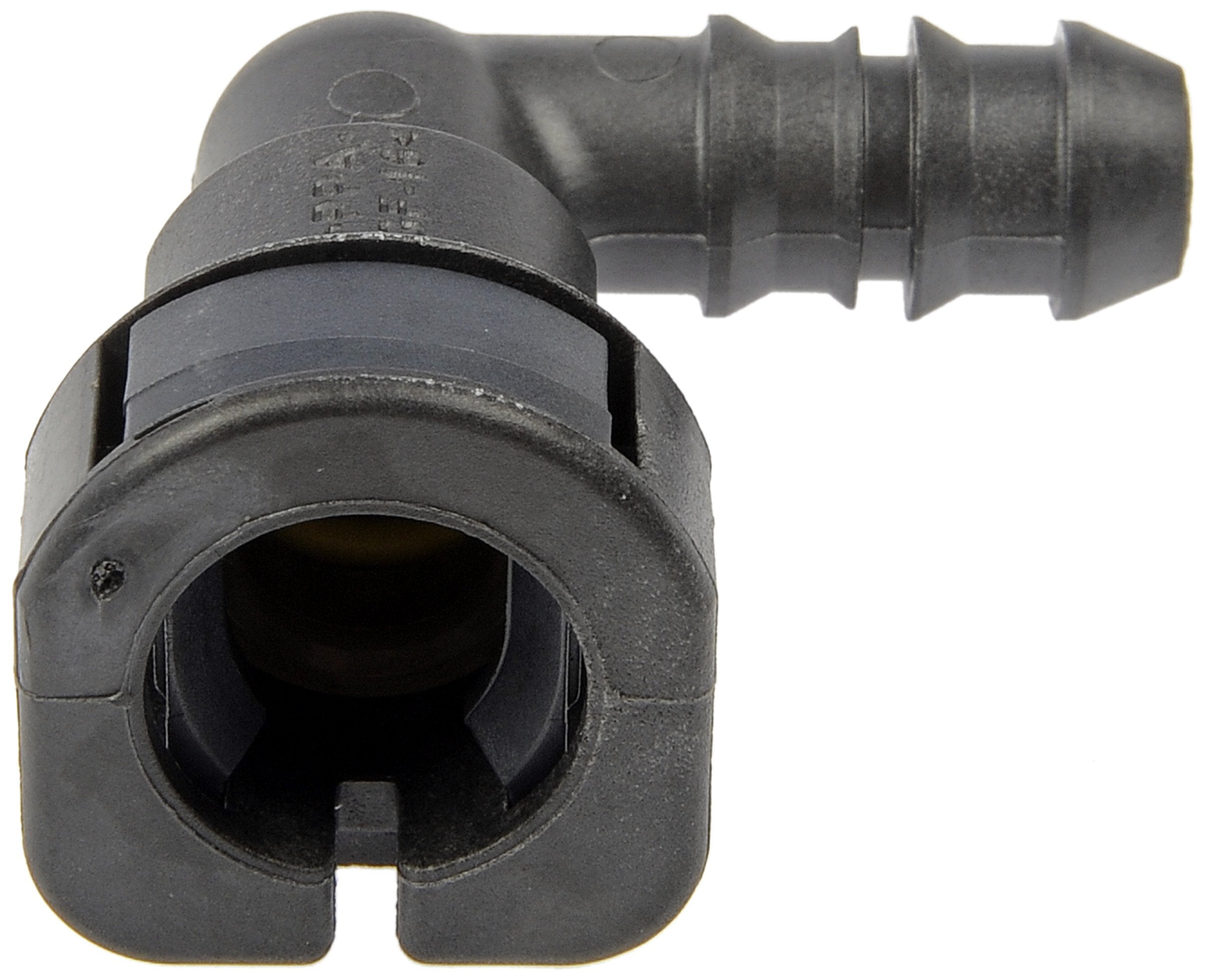 Dorman 800-125 Fuel Line Retaining Clip 3/8 In. Steel To 3/8 In. Nylon With 90 Degree Bend, 2 Pack