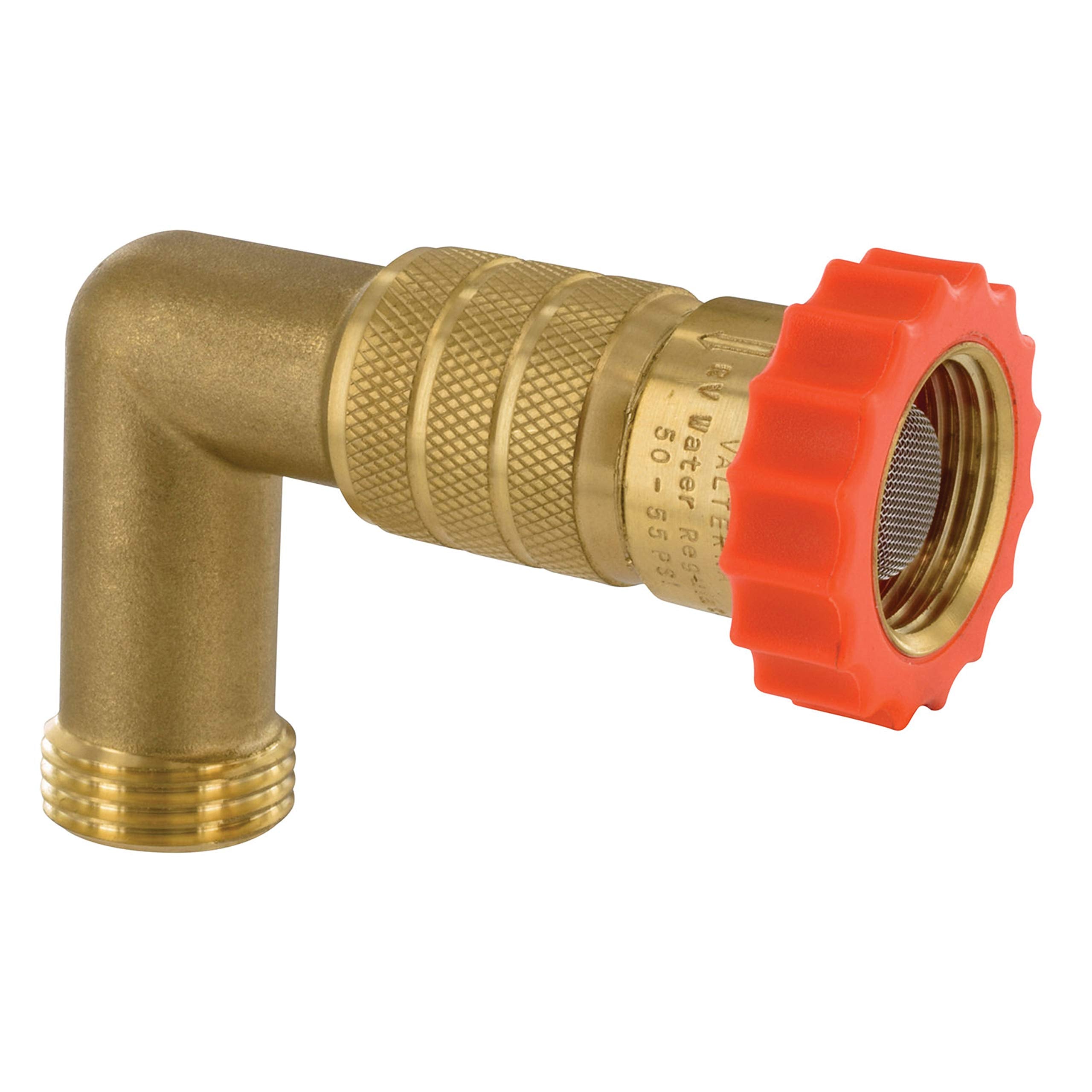 Valterra A012222VP Water Regulator 4050 PSI with 90 Degree Hose Saver