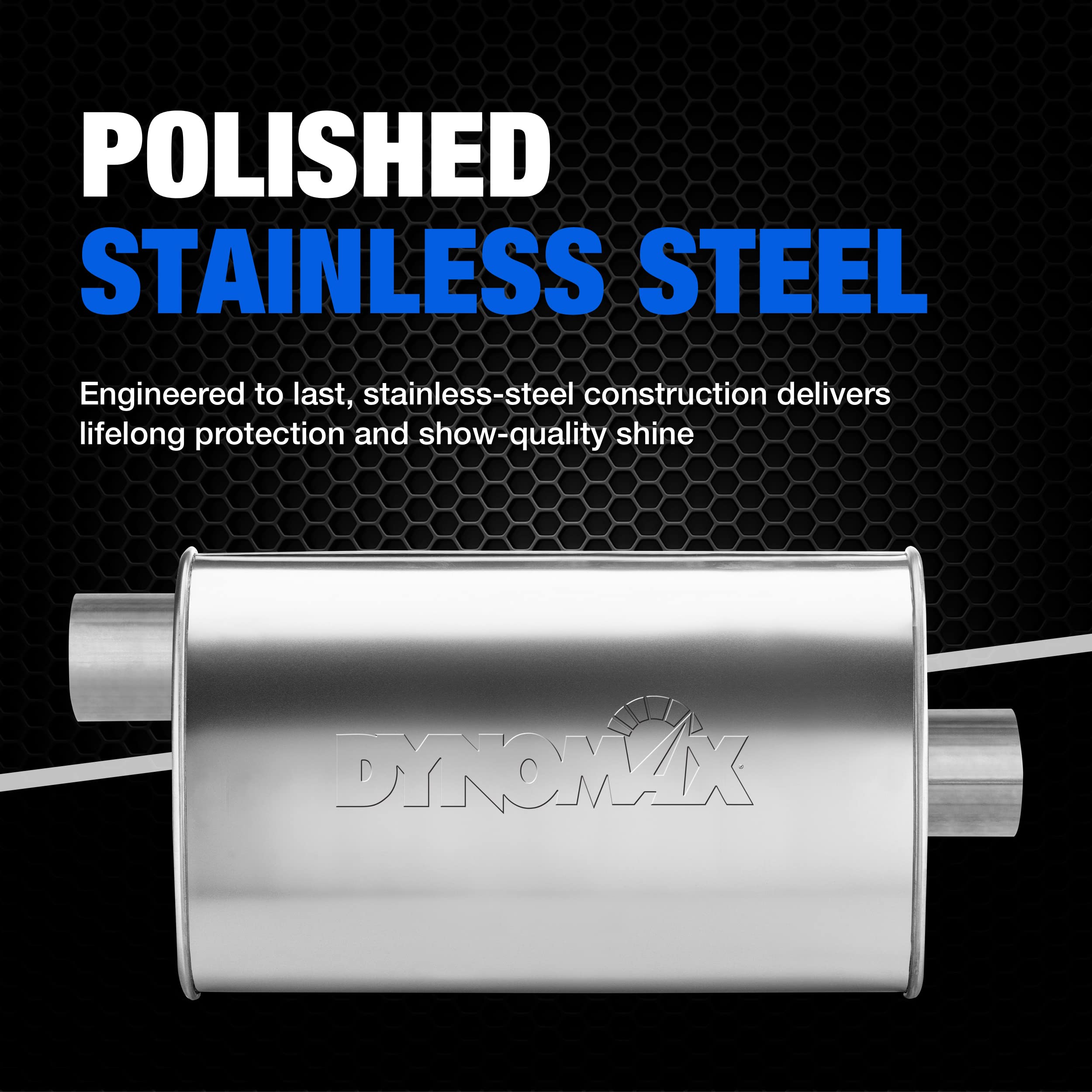 Dynomax Ultra Flo 17263 Exhaust Muffler For Jeep Wrangler