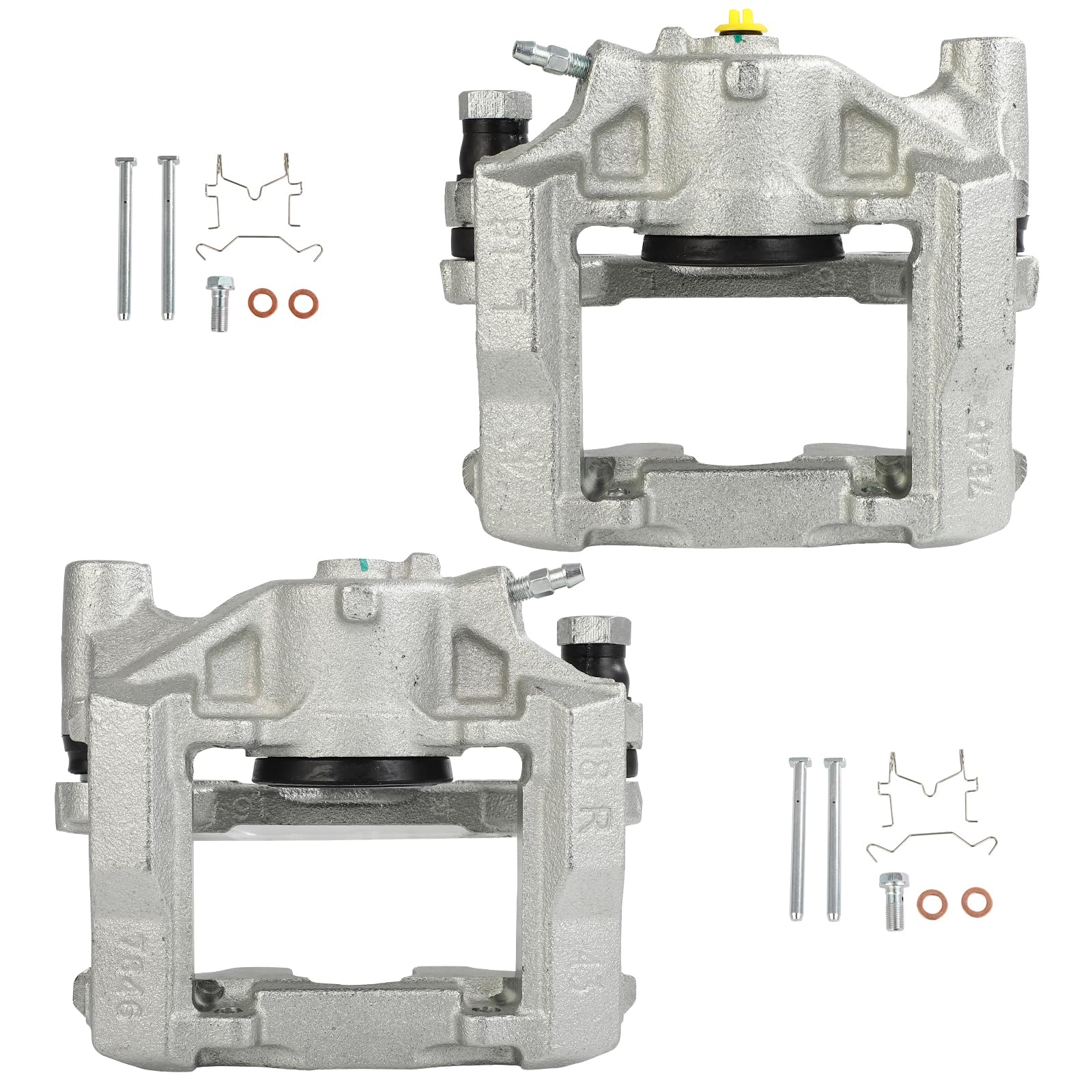 cciyu 19B3406 19B3407 Rear Left & Right Brake Caliper with Bracket Fit For Lexus For GS300 2006,For Lexus For IS250 2010-2011 20