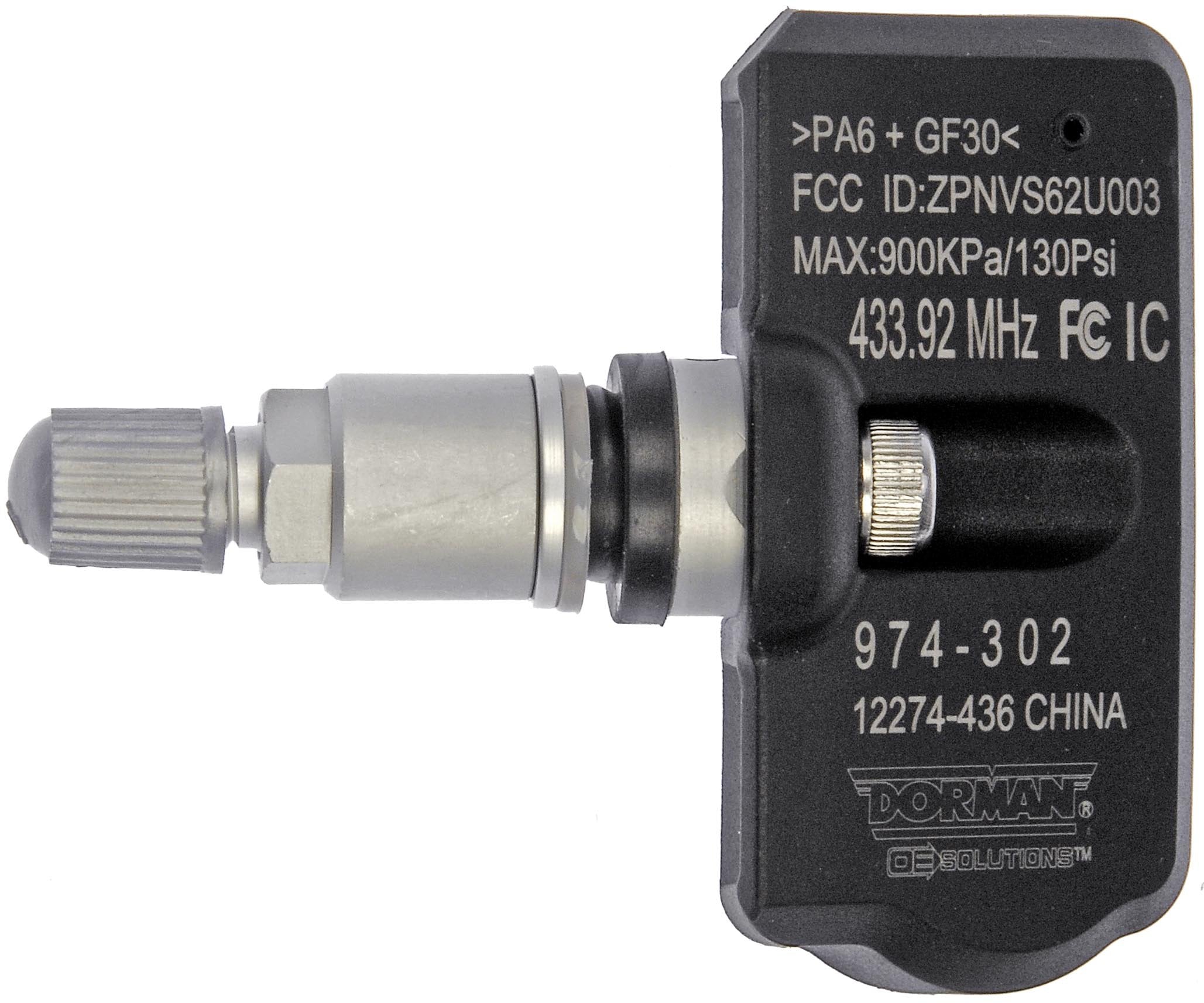 Dorman 974-302 Tire Pressure Monitoring System (Tpms) Programmable Sensor Compatible With Select Models