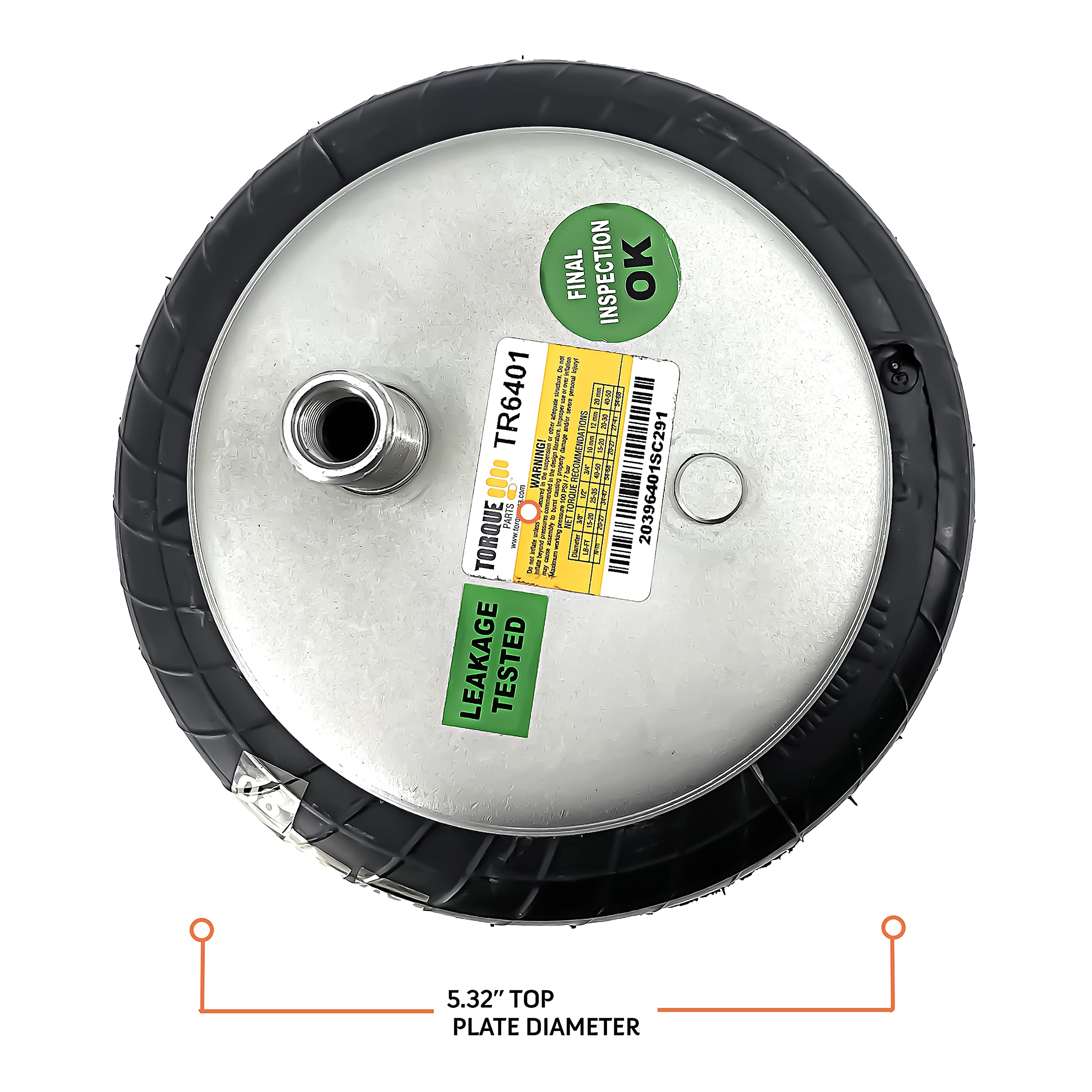Torque 6401 Air Bag Replacement For 6401 Firestone Ride Rite Air Bags And Torque Airbag Suspension Kits (Replaces Firestone 6401