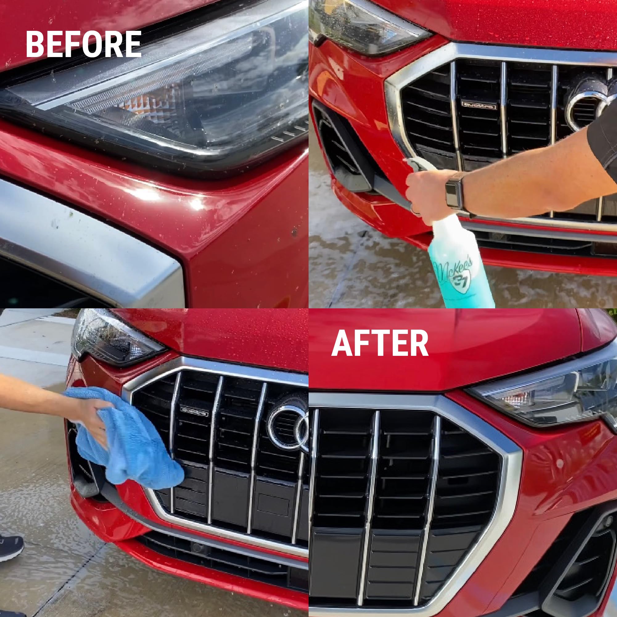 Mckee'S 37 - Road Kill Remover | Powerful Bug And Tar Remover, Easy And Convenient Car Bug Eliminator Spray For Cars, Trucks, Mo