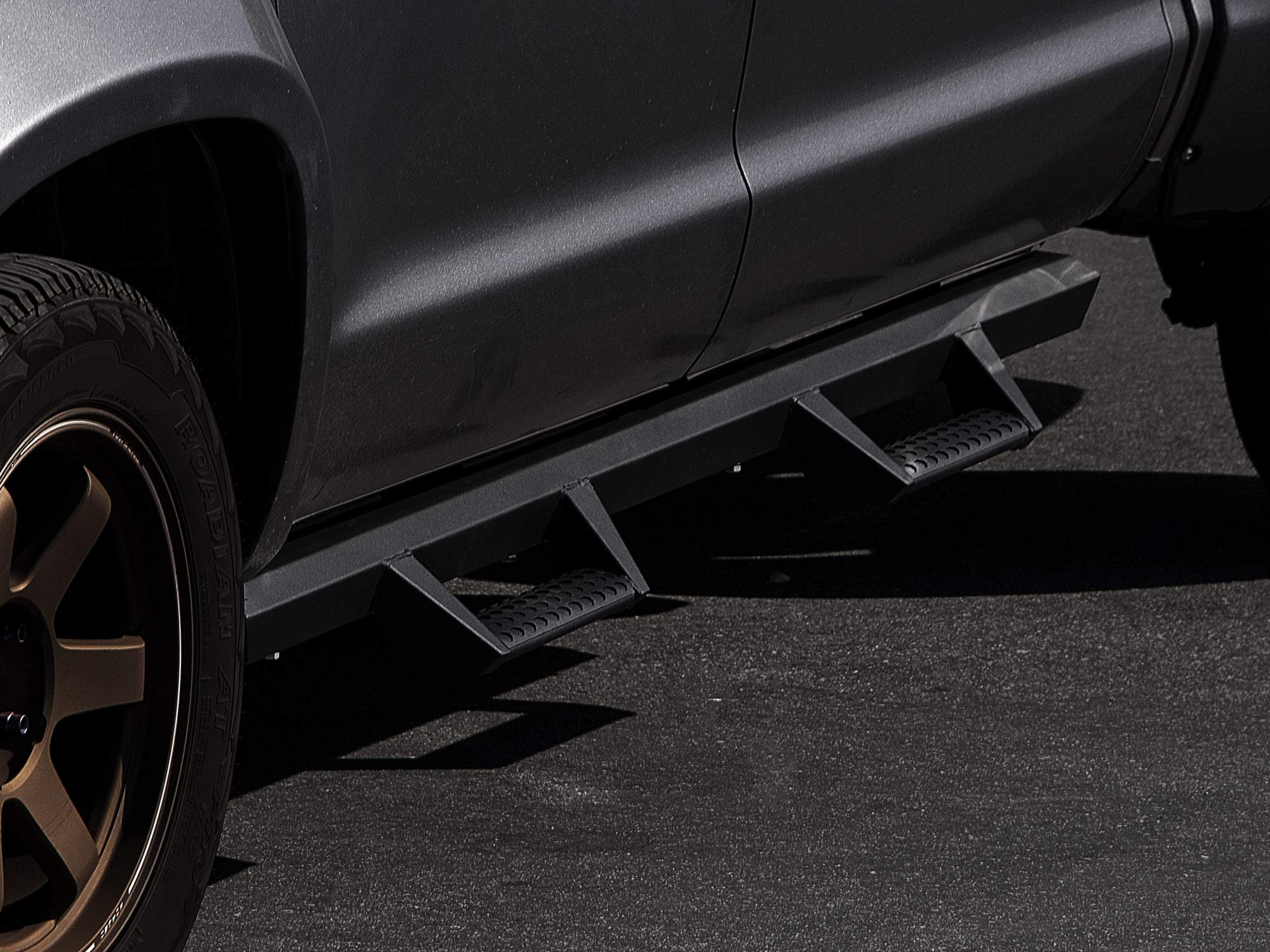 Armordillo Usa 7169432 Ar Drop Step Bars - Matte Black Fits 2007-2018 Jeep Wrangler 4 Door Jk