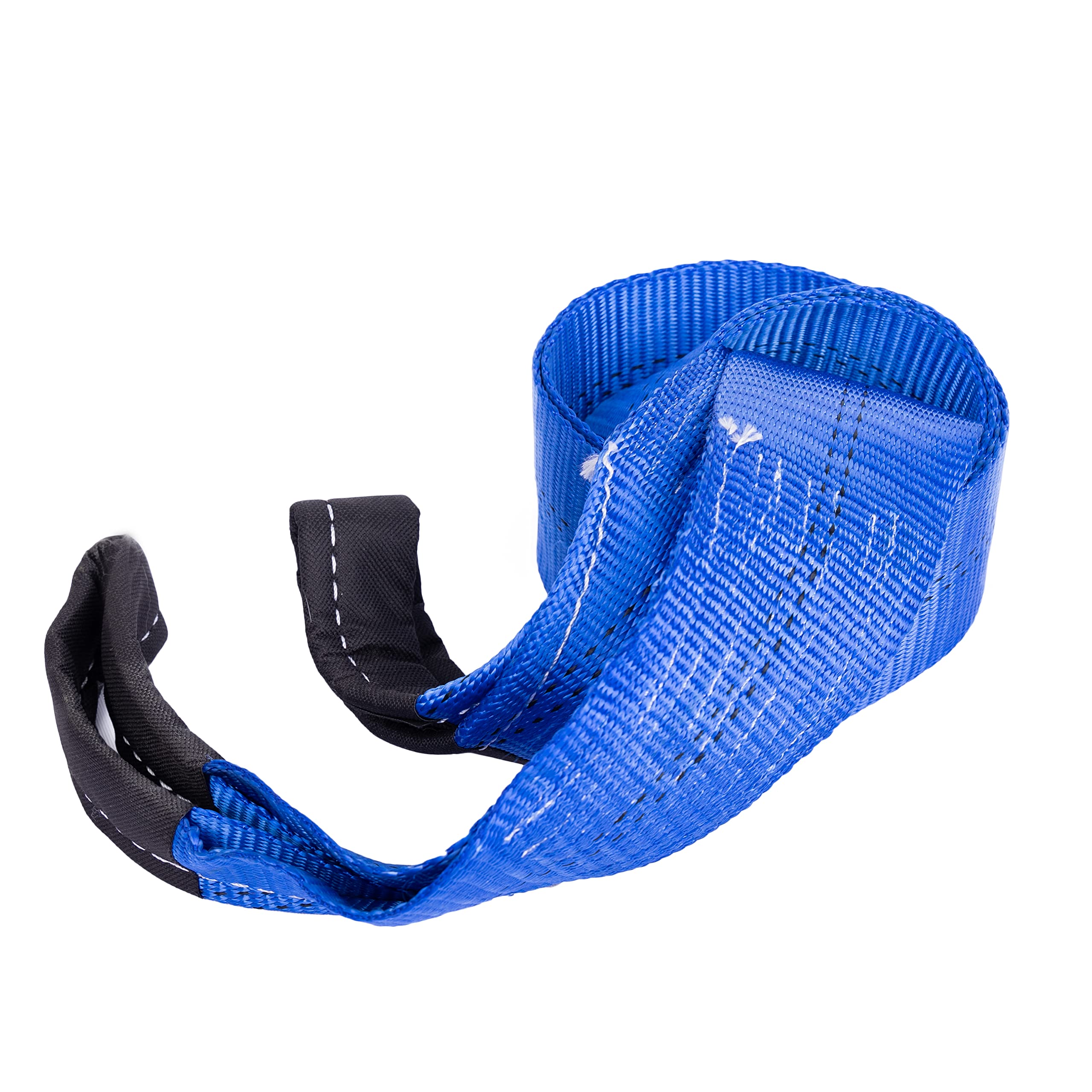 HFS(R) Blue Tree Saver, Winch Strap, Tow Strap 30,000 Pound Capacity(3X8FT)