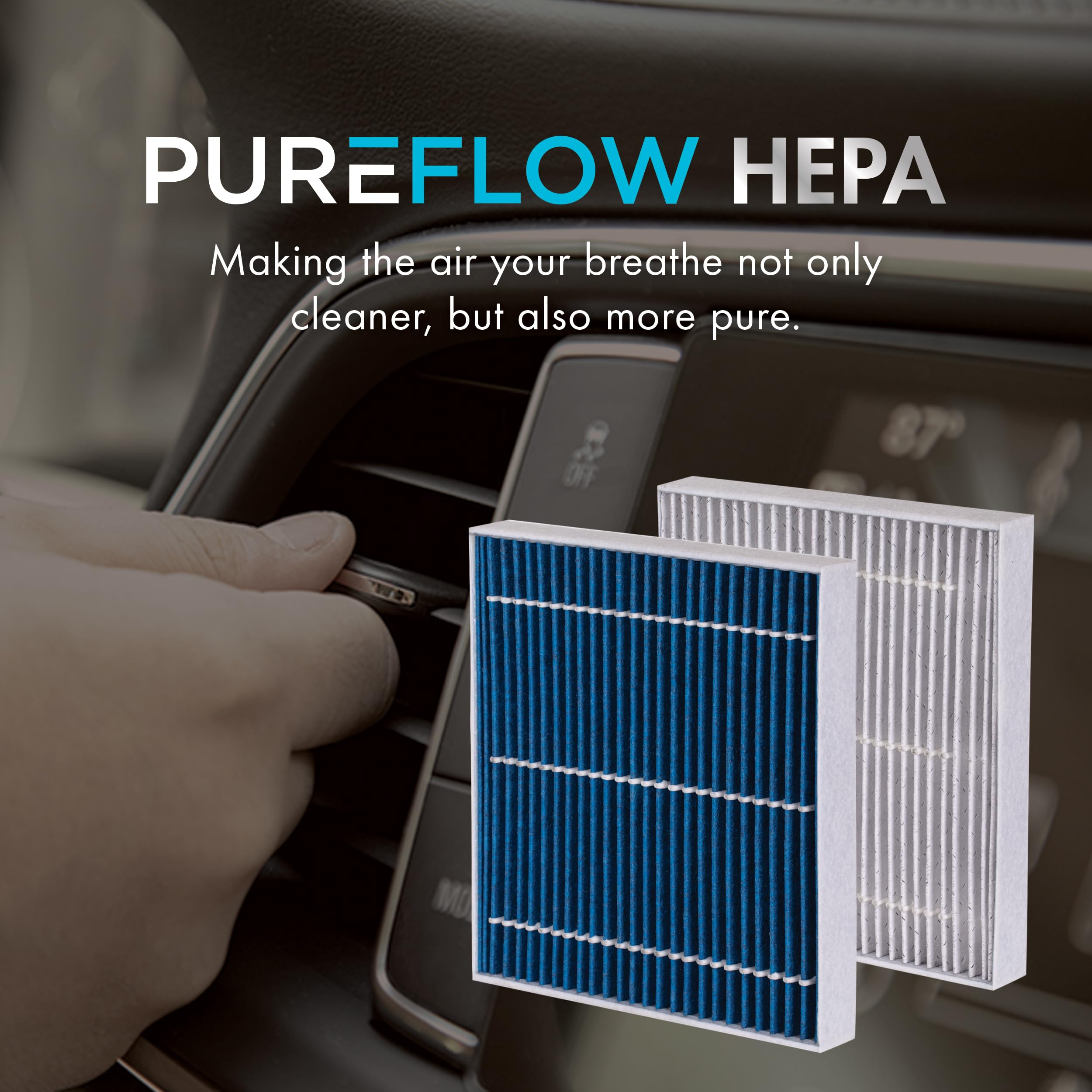 Pureflow Hepa Cabin Air Filter Pc99238Hx|Fits 2023-21 Chrysler Grand Caravan,2023-17 Pacifica