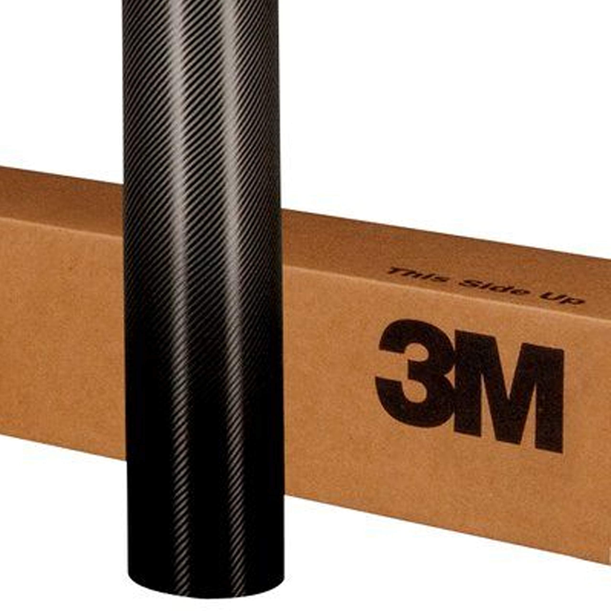 3M 1080 CF12 BLACK CARBON FIBER 5ft x 60ft (300 Sq/ft) Car Wrap Vinyl Film