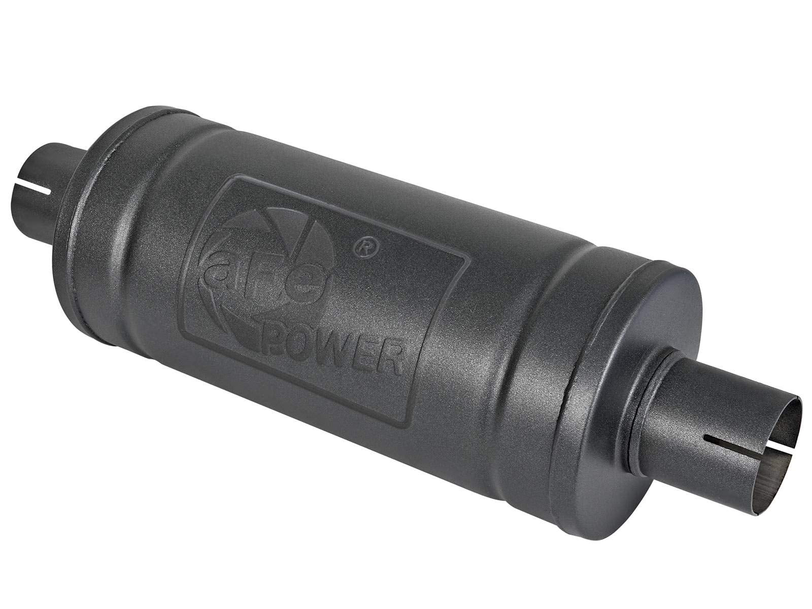 Afe Power 49M00007-B Mach Force-Xp 409 Stainless Steel Muffler W/High-Temp Metallic Black Finish