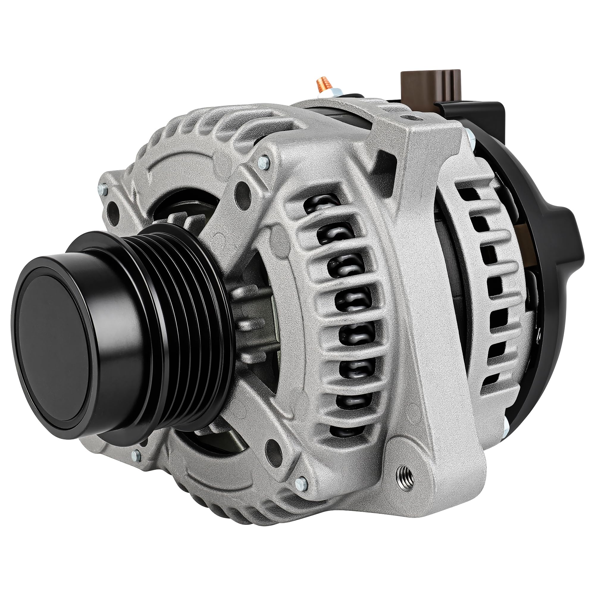 SCITOO Alternator Fits for Scion for iQ 1.3L 2012-2015 12V 100Amp CW 5-Groove Clutch Pulley High Output Alternator 27060-47240 1