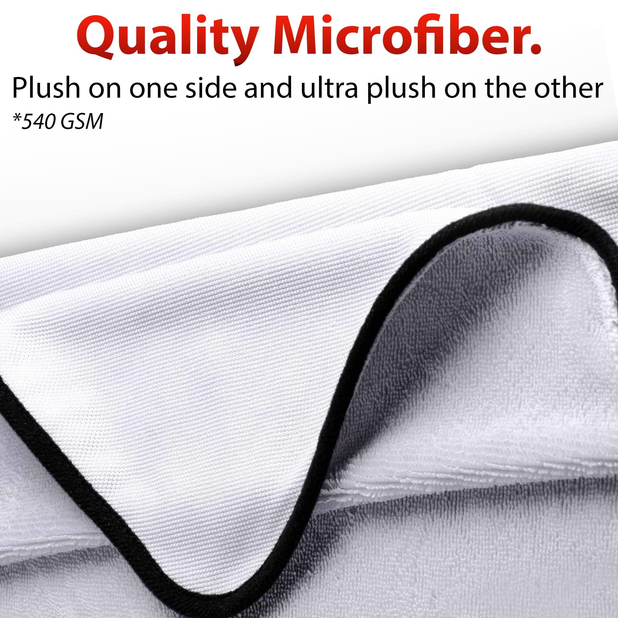 Adam'S Polishes Ultra Plush Drying Towel (4 Pack)