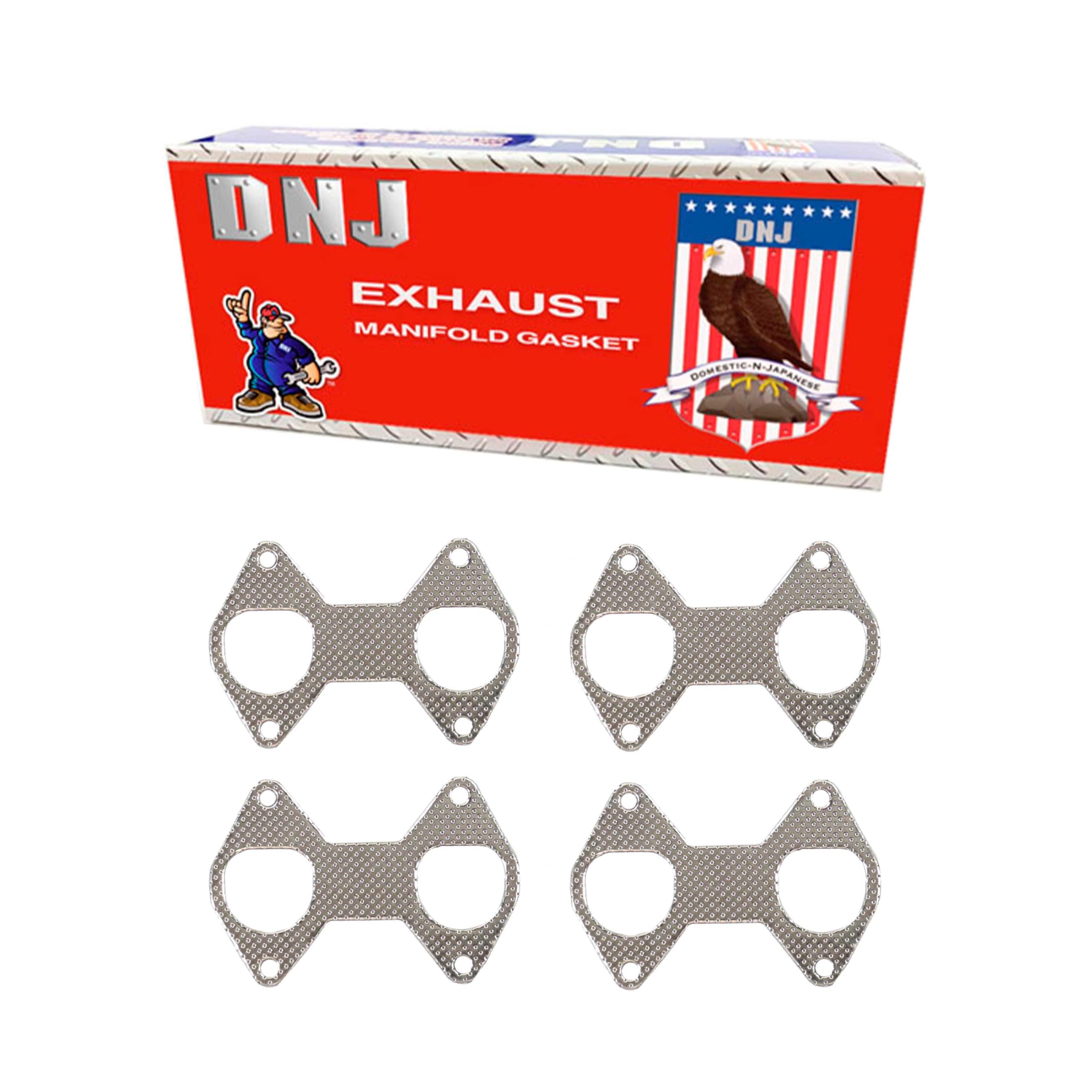Dnj Eg4173 Exhaust Manifold Gasket For 2004-2014 / Avanti, Ford, Lincoln, Mercury/Avanti, Expedition, Explorer, Explorer Sport T