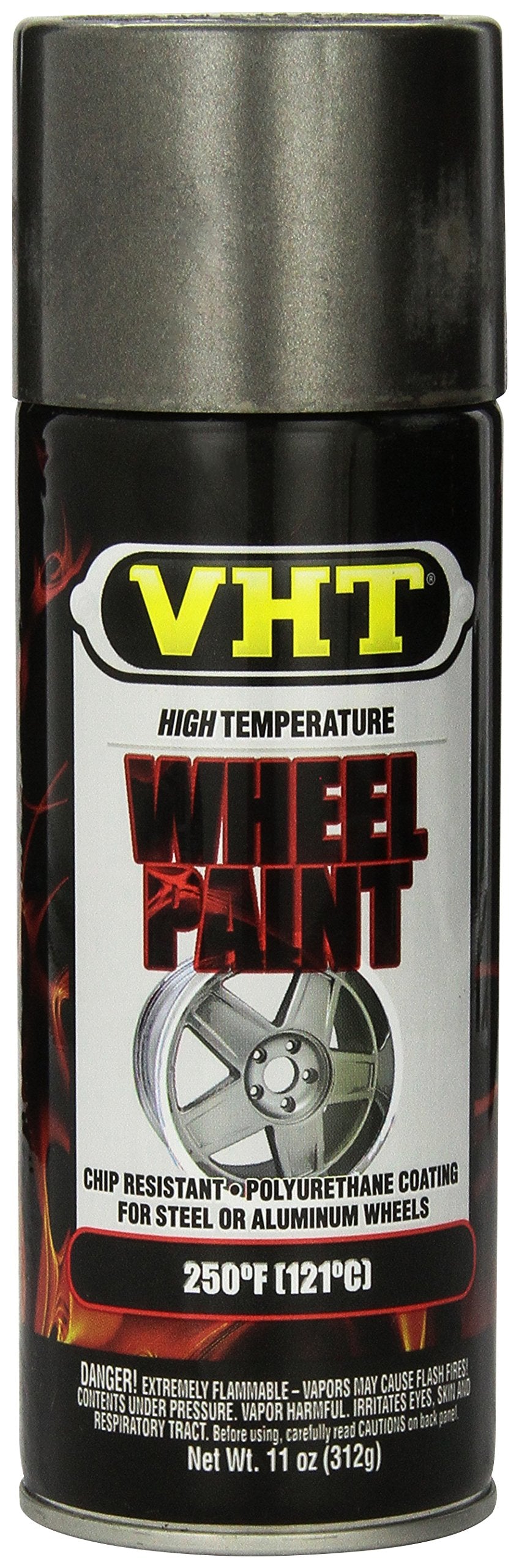 Vht - Sp189-6 Pk (Esp189007-6 Pk Graphite High Temperature Wheel Paint - 11 Oz. Aerosol, (Case Of 6)