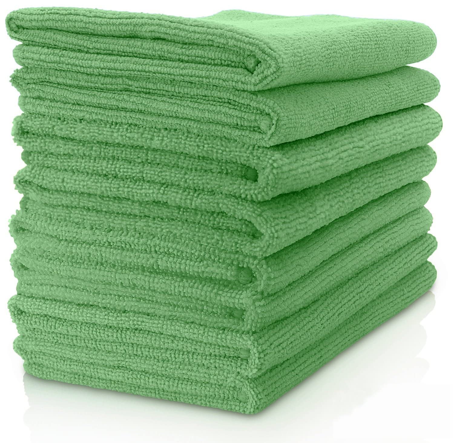 US Company Microfiber Cloth for Car Cleaning and Detailing, Double Sided, Extra Thick Plush Microfiber Towel LintFree, 280 GSM 