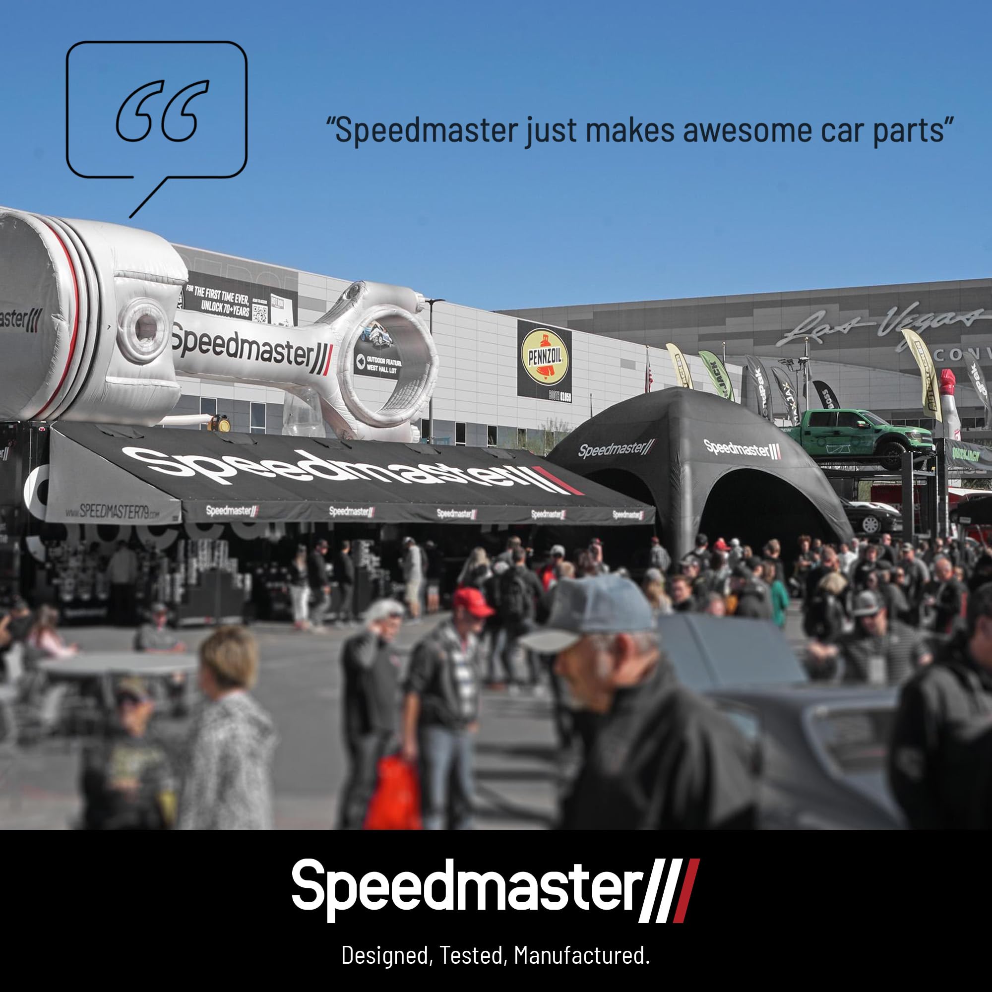 Speedmaster PCE484.1001.02 Harmonic Balancer Timing Tape 5.25 to 8.00 [Black]