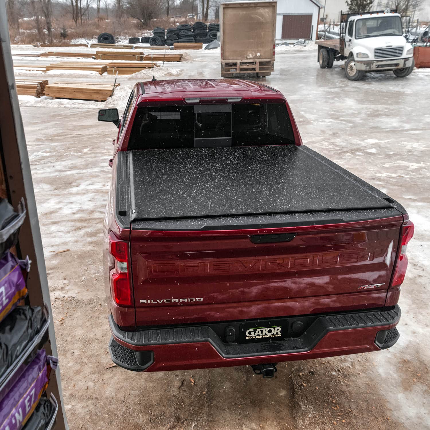 Gator Etx Soft Roll Up Truck Bed Tonneau Cover | 53317 | Fits 2015 - 2020 Ford F-150 8' 2'' Bed (97.6'')