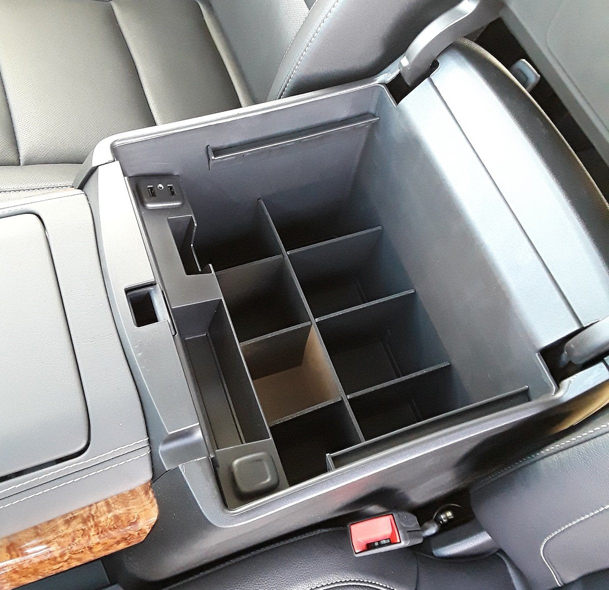 Vehicle Ocd - Center Console Organizer For Chevy Suburban/Tahoe/Gmc Yukon/Xl (Full Console W/Bucket Seats Only)(2015-2020) - Mad