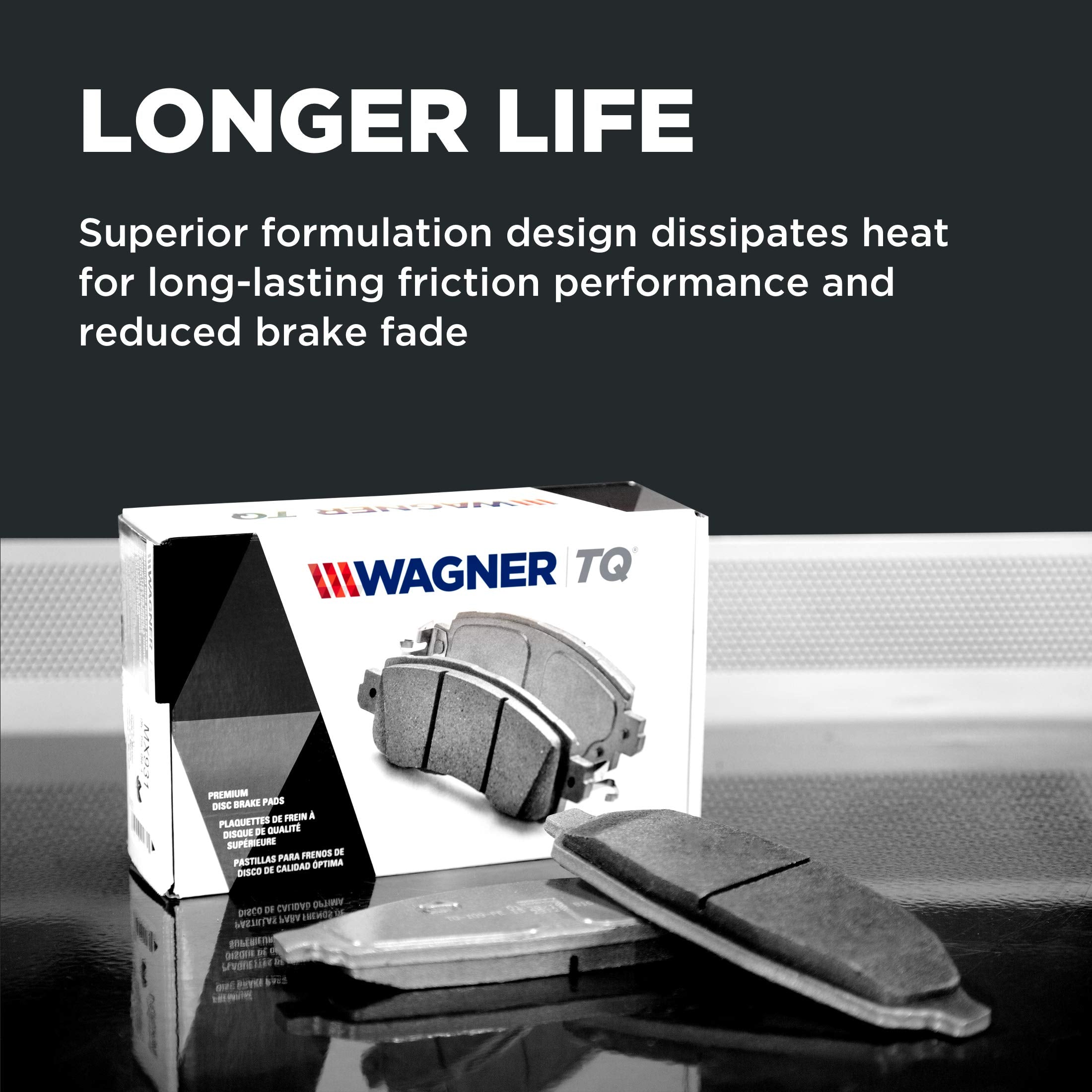 Wagner Brake Thermoquiet Qc537 Ceramic Disc Brake Pad Set