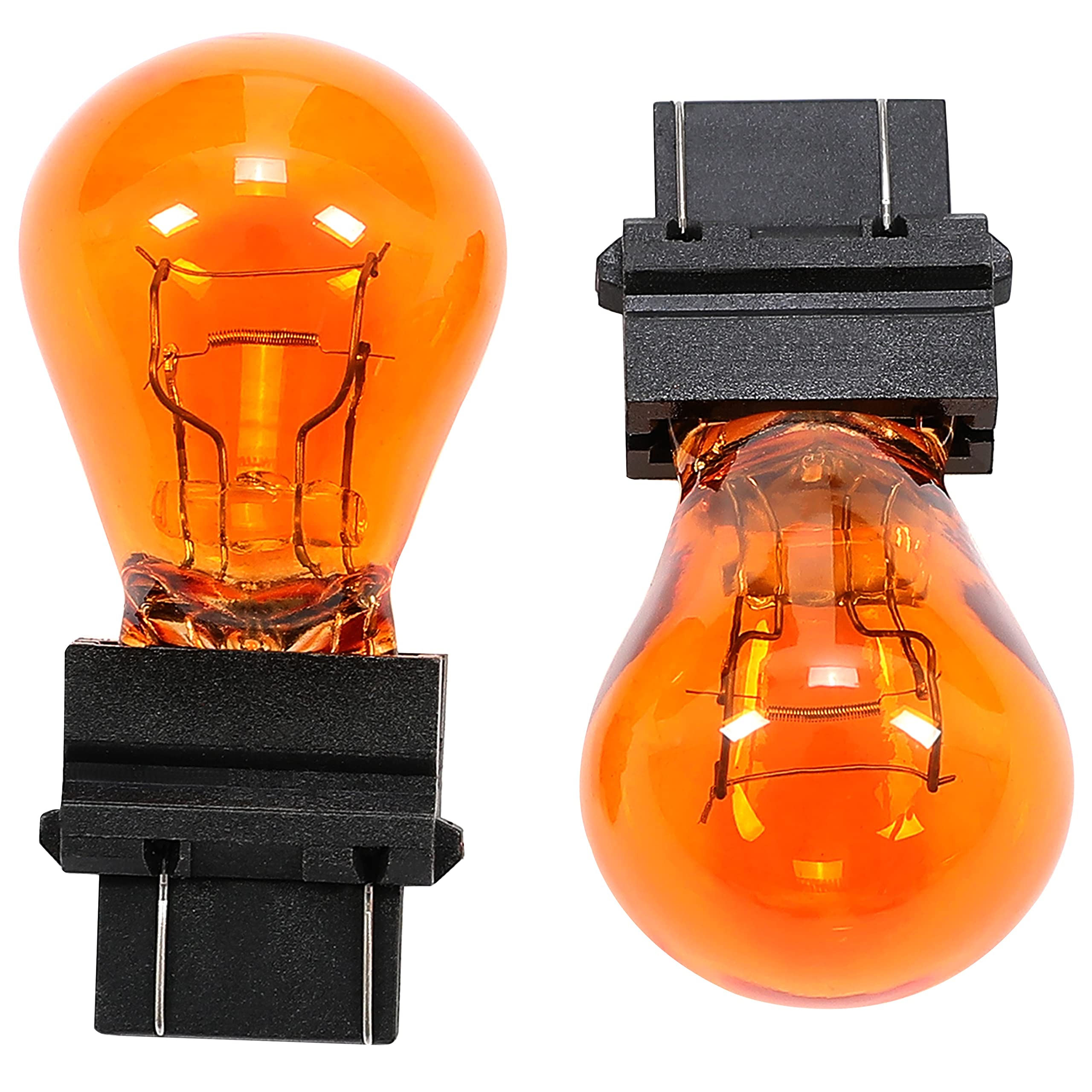 KUAFU Tail Lights for 1987-1993 Ford Mustang, Black Housing Smoke Lens, Plastic, Model GO-1872, Includes Bulbs, 2PCS