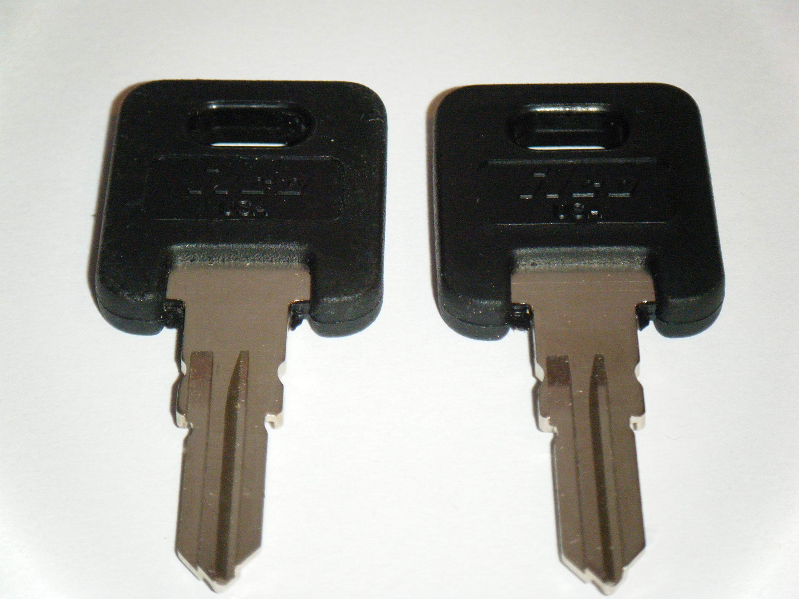 Fic Rv Motorhome Trailer 2 Keys Cut To Lock/Key Number From Cw418 To Cw434 2 Working Keys Travel Trailer Motor Home Toy Hauler I