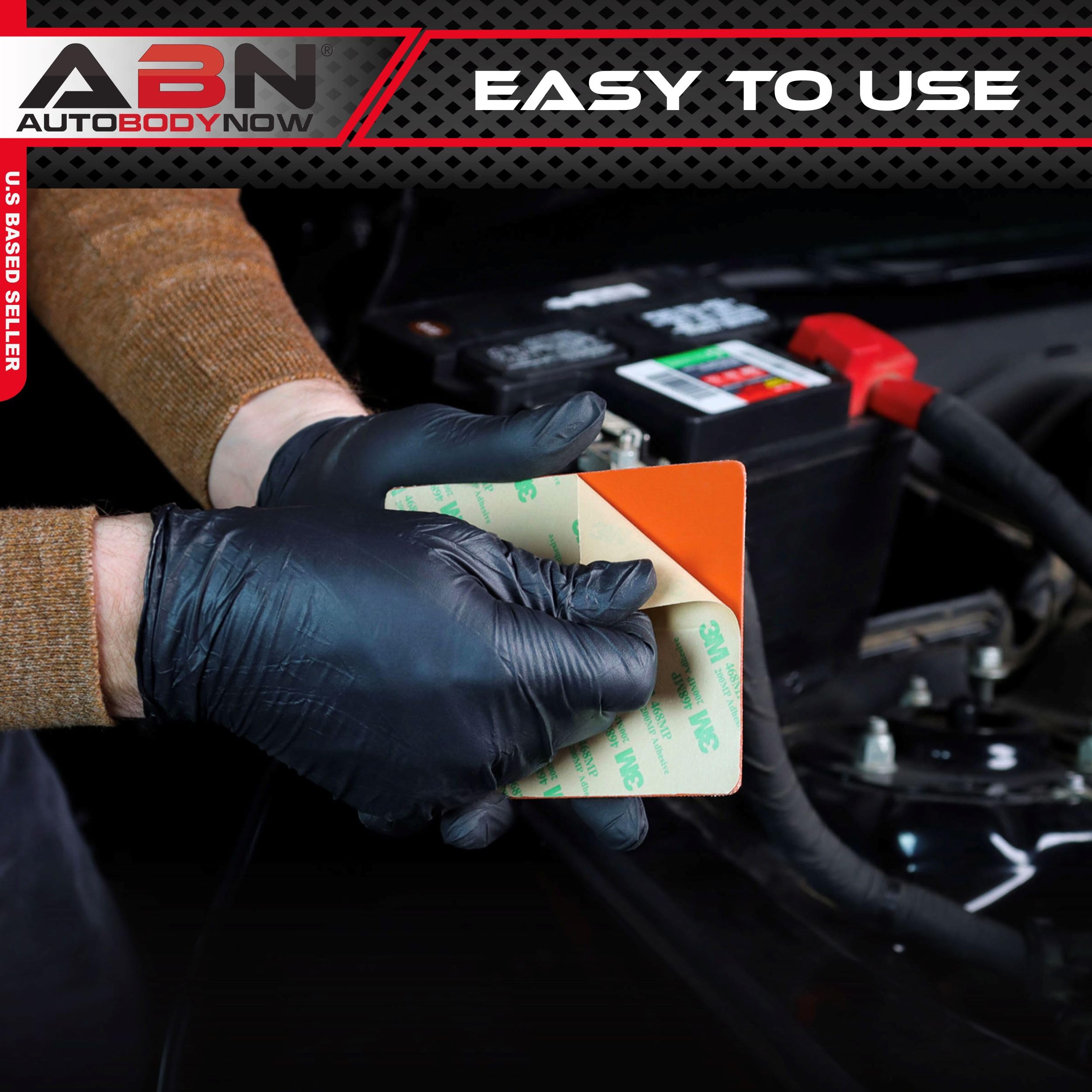 ABN Silicone Heater Pad for Car Battery & Engine Block - 120V 250W, 4x5 Inch