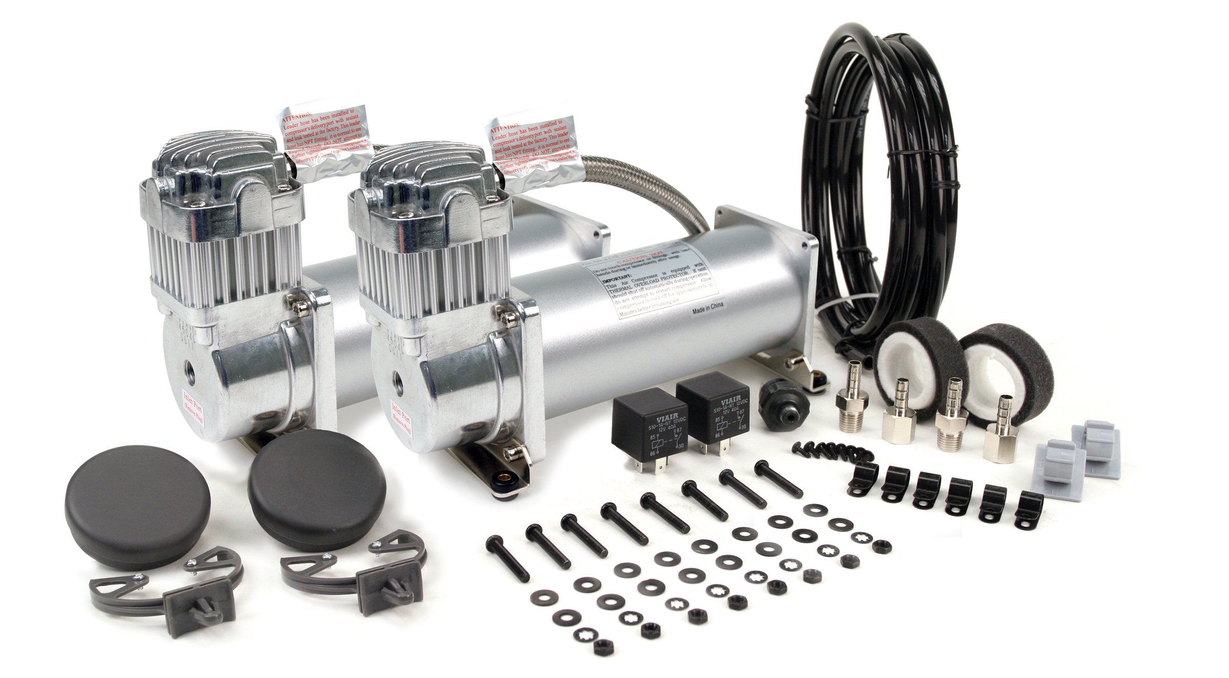 Dual Silver 450C Value Pack (150 Psi, 450C/2, 110/145 P. Switch, 40 Amp Relay/2)