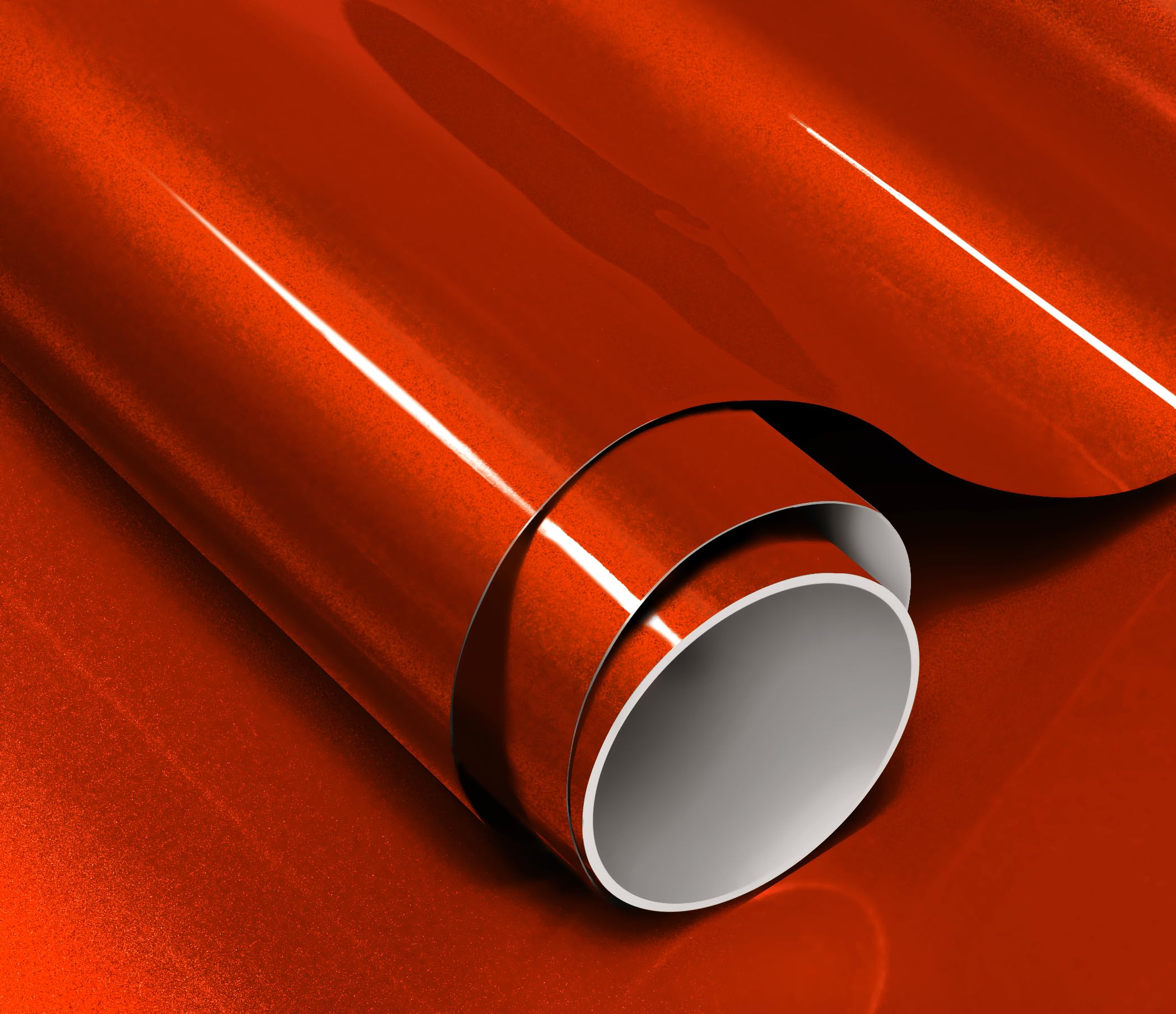Colorfusion Ppf By Vvivid, Gloss Evil Red Dry Apply Ppf Vinyl Car Wrap Roll 60Ft X 5Ft