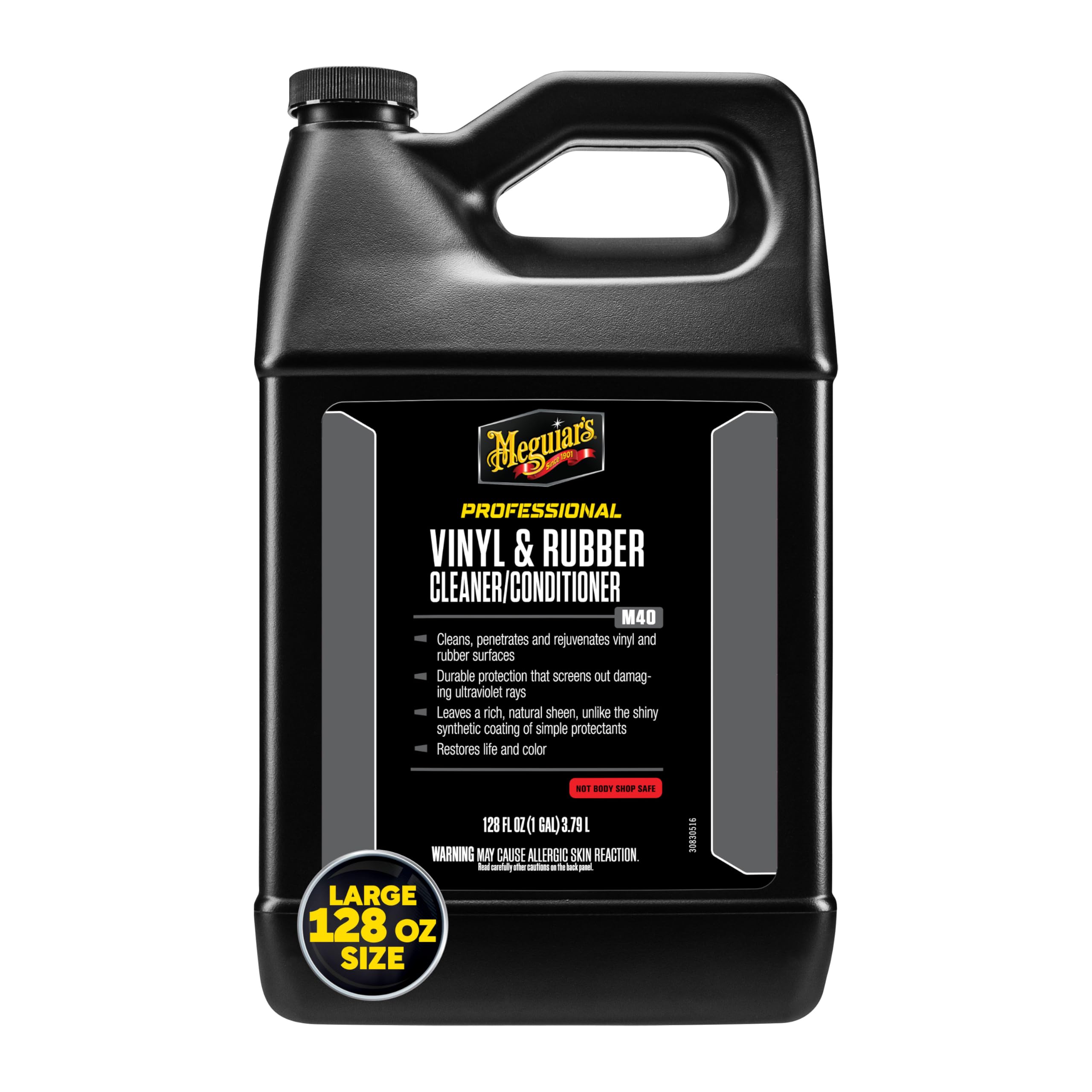 Mirror Glaze Vinyl & Rubber Cleaner & Conditioner, Gallon