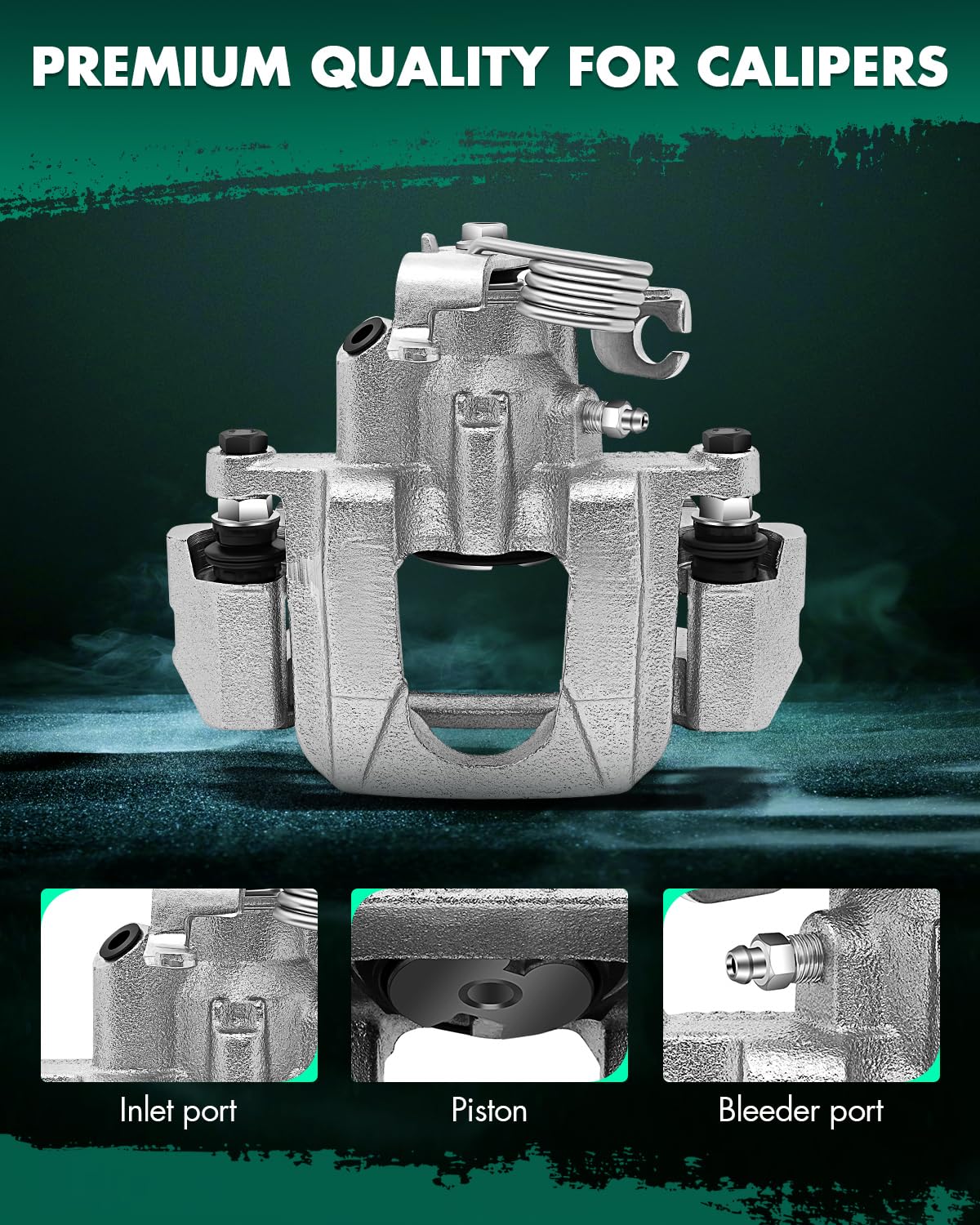 Scitoo 18B5262 Rear Right Disc Brake Caliper Assembly W/Bracket For Ford For Explorer 2011-2015,For Ford For Flex 2010-2014,For