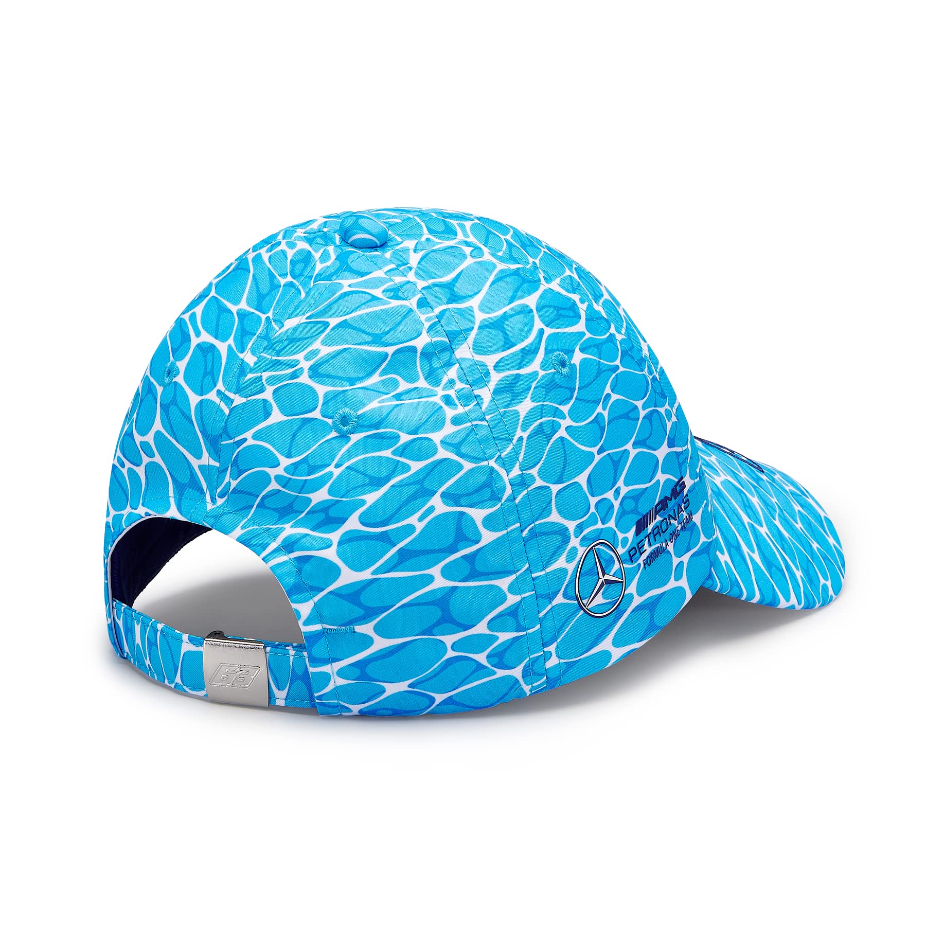 Mercedes AMG Petronas George Russell No Diving Hat - Blue - One Size - Polyester