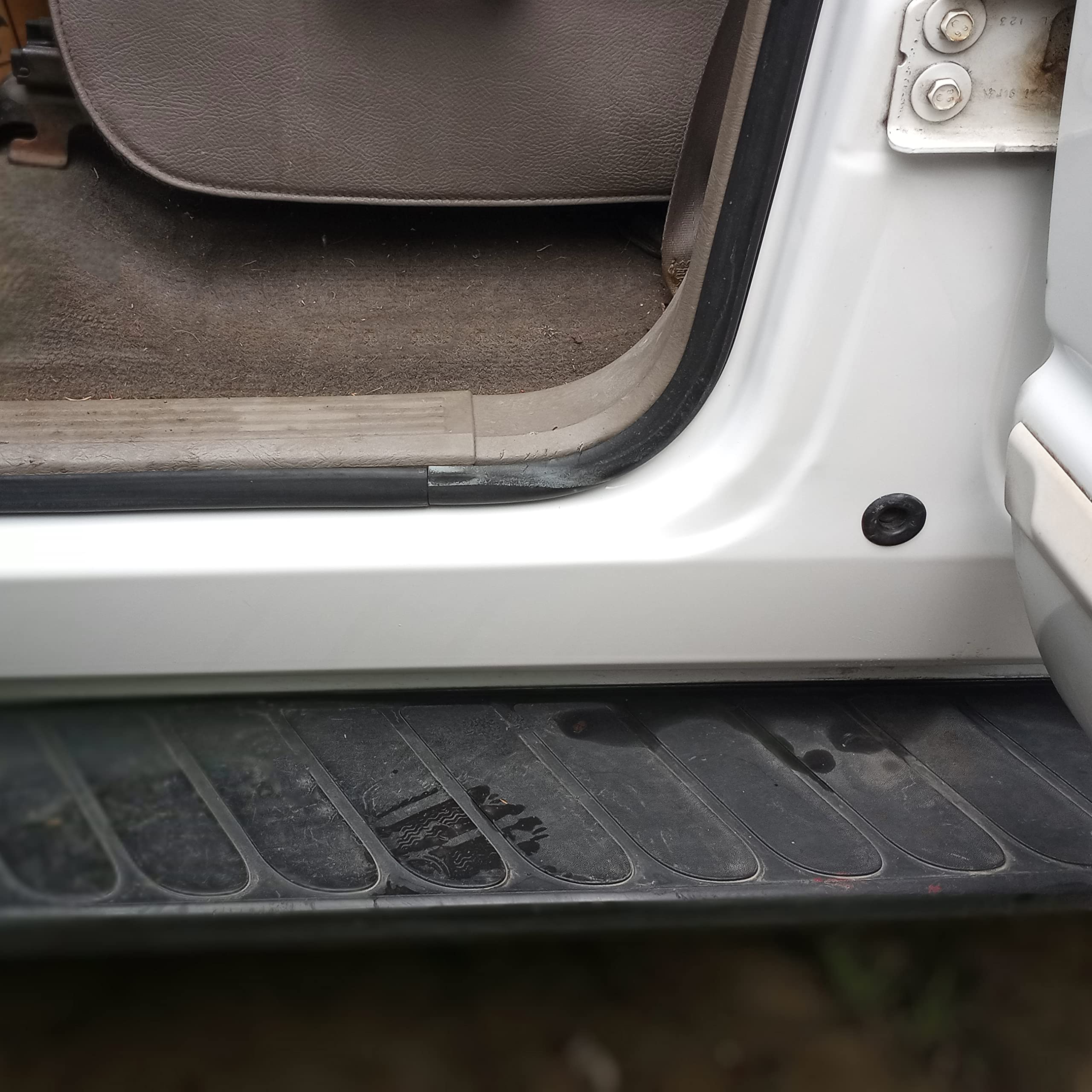 KUAFU Outer Rocker Panel for 2002-2009 Dodge Ram 1500 2500 3500, Alloy Steel, Black, Driver & Passenger Side, Model BL1806