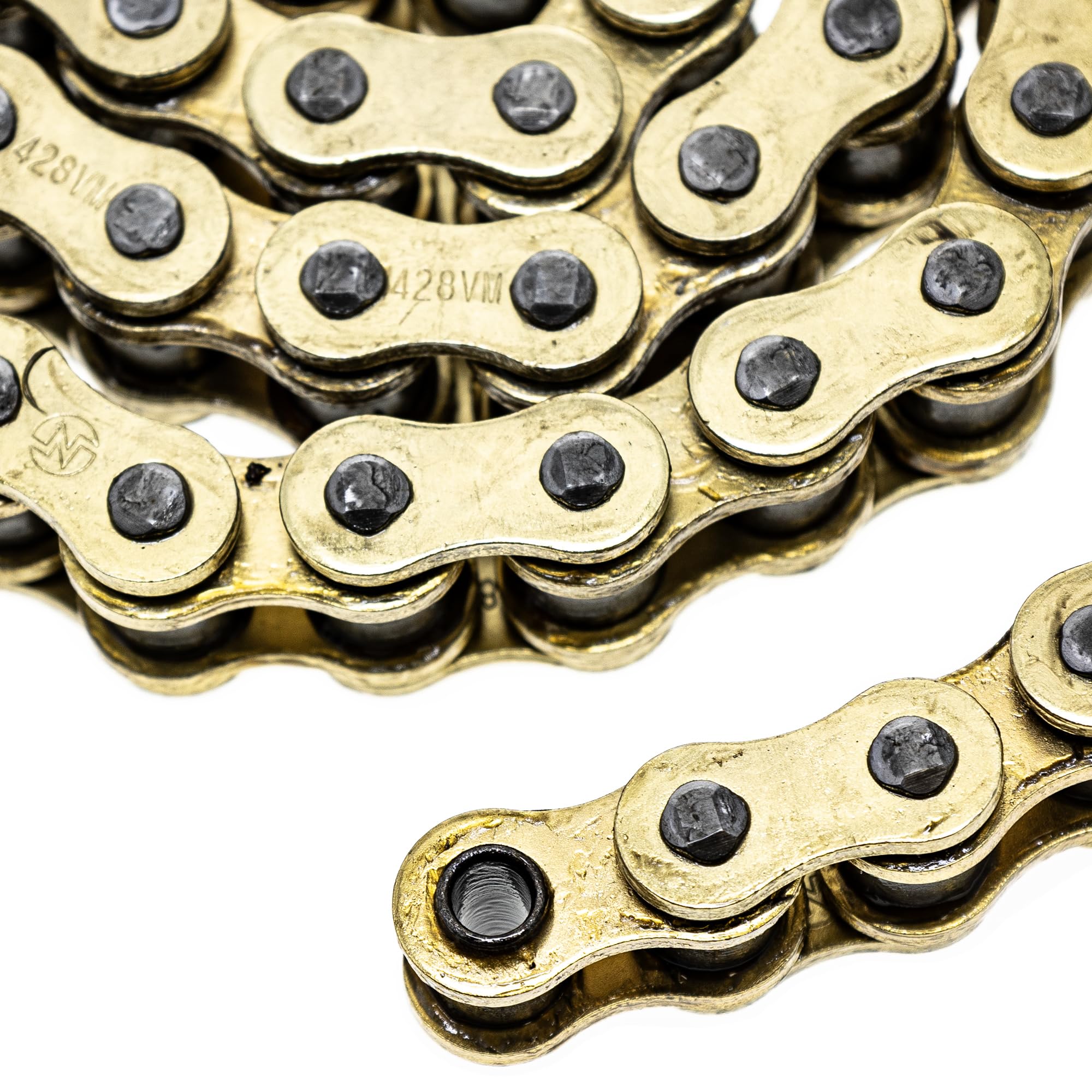 Niche Gold 428 X-Ring Chain 108 Links With Connecting Master Link