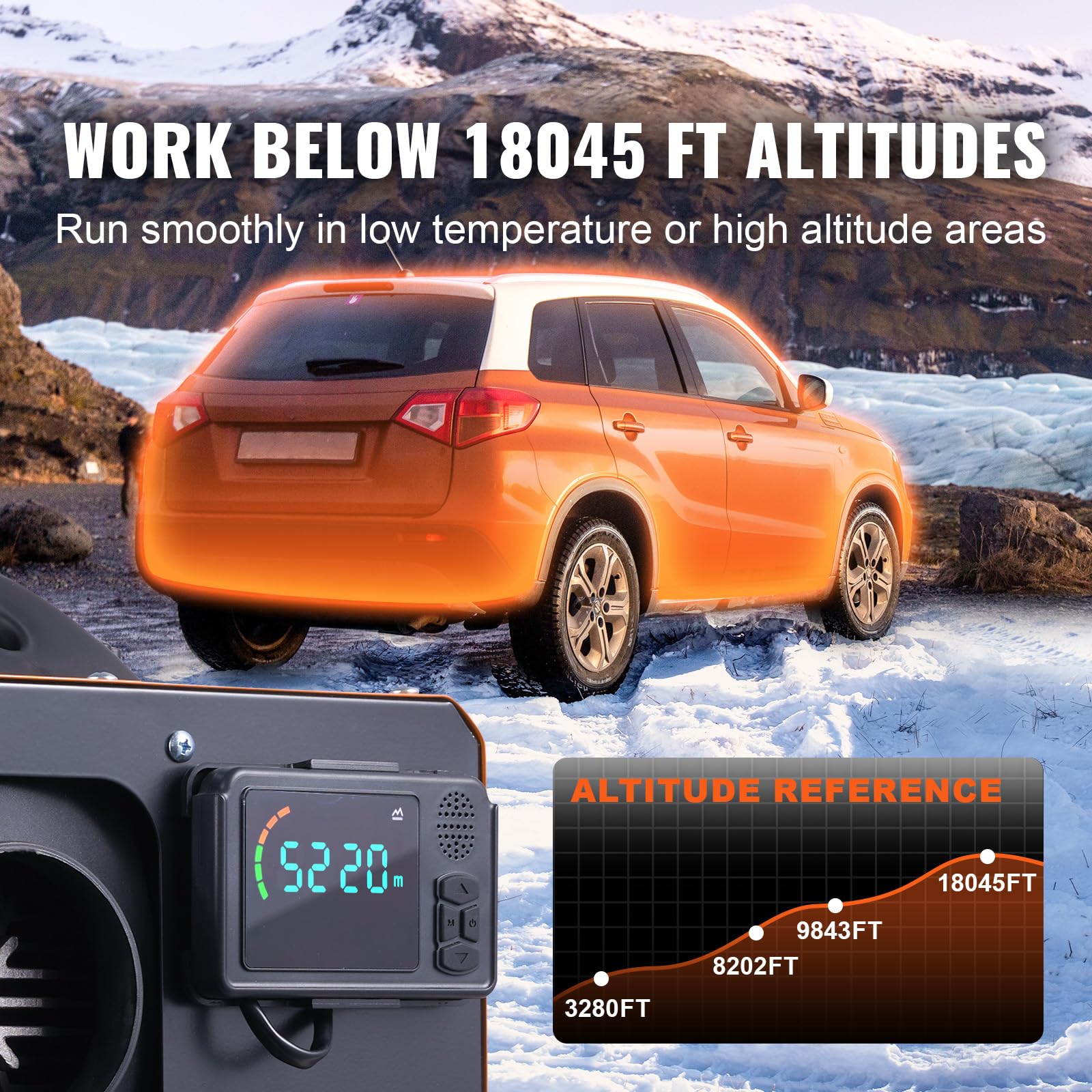 Vevor 5 Kw Diesel Air Heater, Bluetooth App Control All-On-One Diesel Heater With Automatic Altitude Adjustment, Remote Control