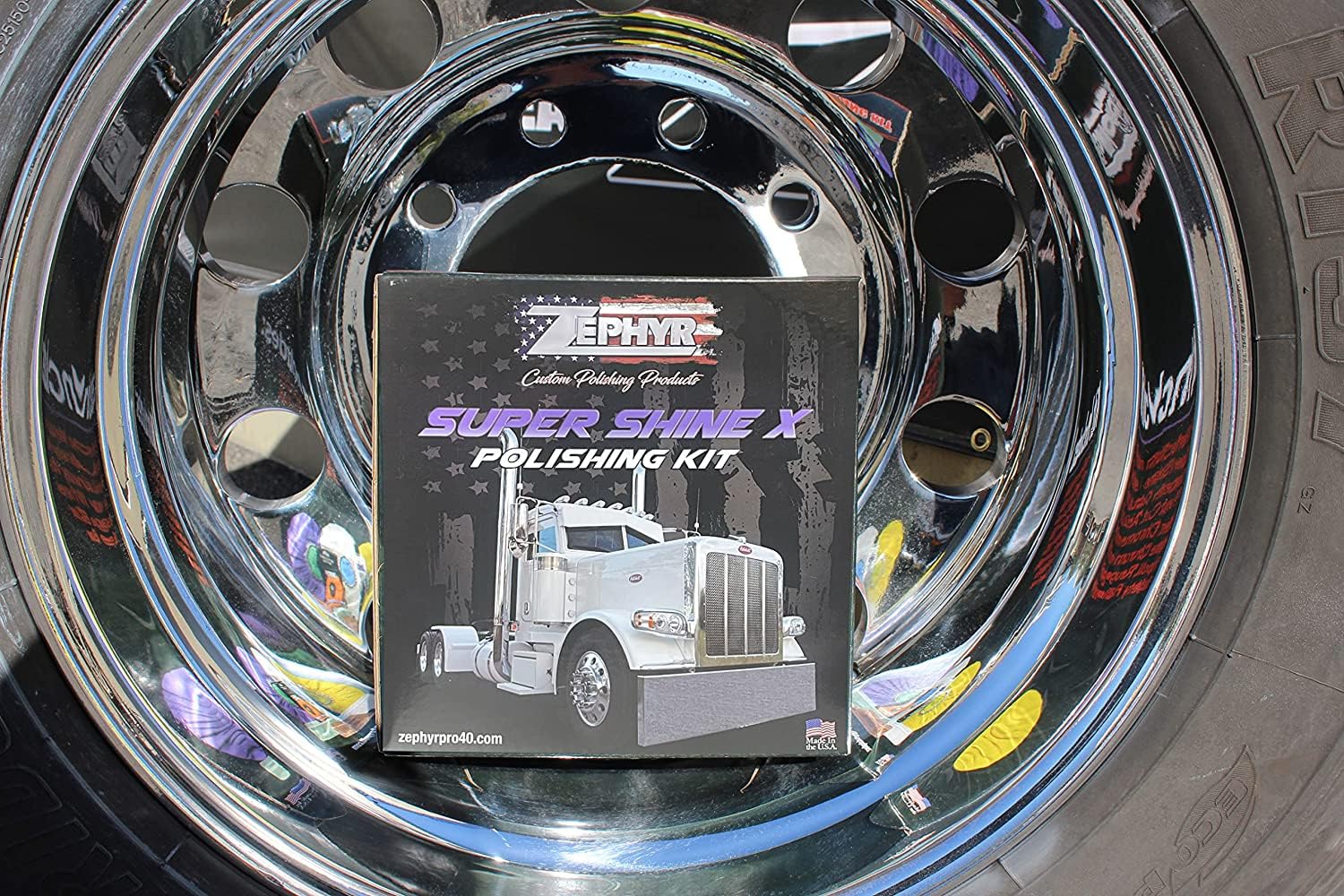 Zephyr Super Shine X Polishing Kit - Metal, SXX Model, Super Shine 'X' Size, Ultimate Car Care Solution