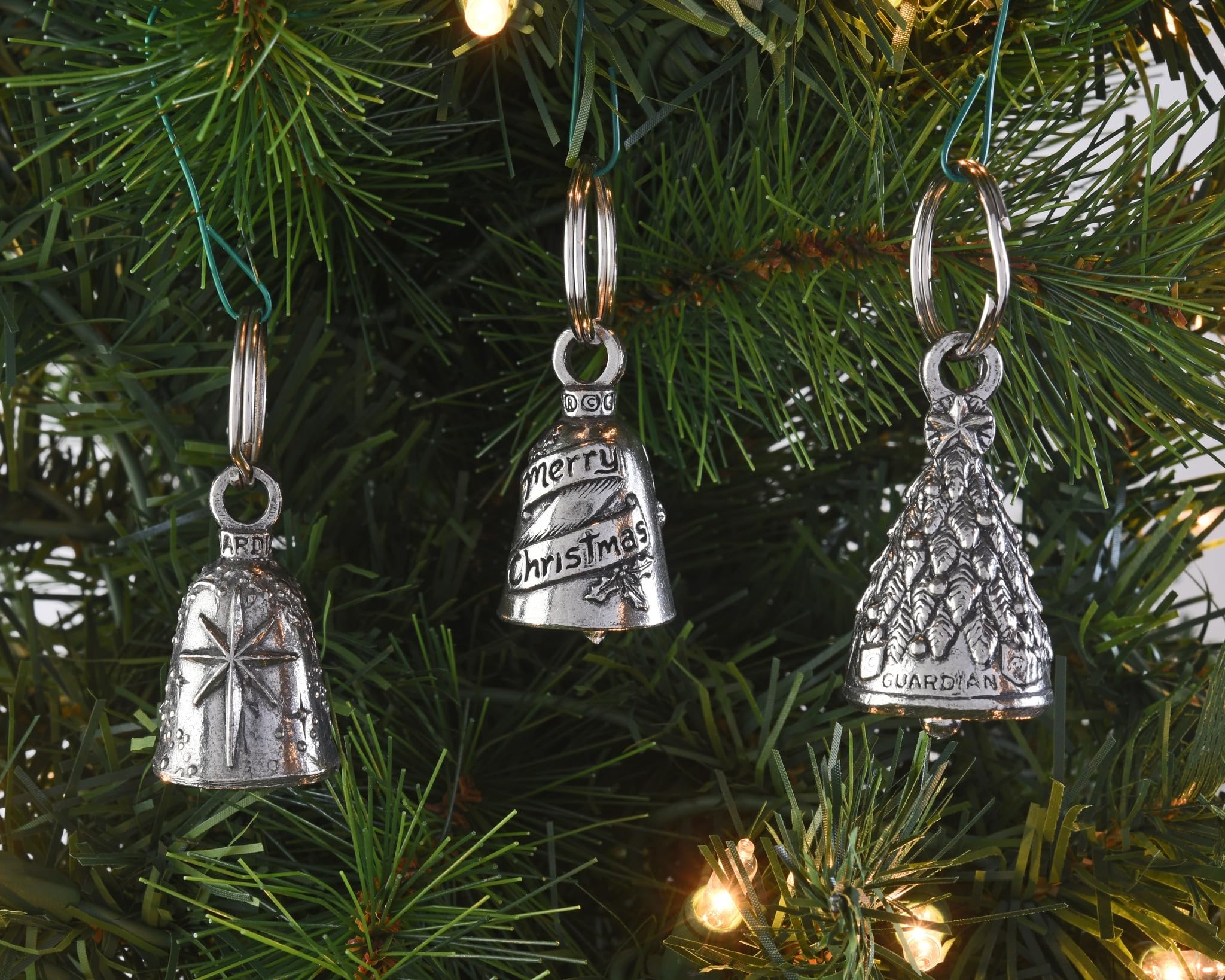 Guardian Bell I Fucking Love You Good Luck Bell W/Keyring & Black Velvet Gift Bag | Motorcycle Bell | Lead-Free Pewter | Good Luck Gift To Friends & Family | Bike Bell | Made In Usa