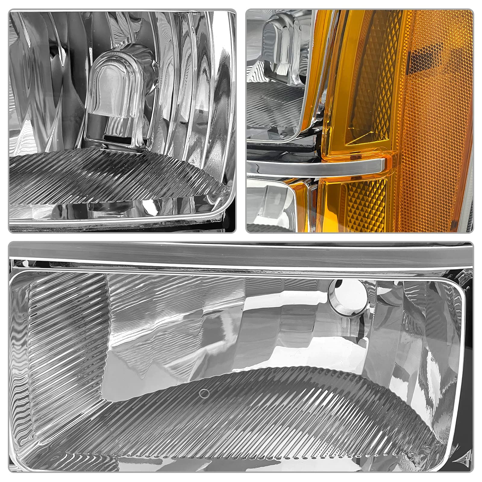 AS Headlights for 2007 2008 2009 2010 2011 2012 2013 GMC Sierra Headlights for 07-13 Sierra 1500/07 08 09 10 11 12 13 14 Sierra