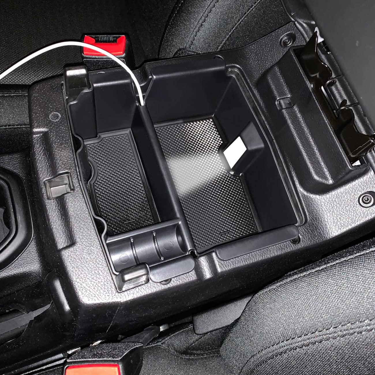 TACOBRO Center Console Organizer Compatible with Jeep Wrangler JL and JLU 2018-2023 2024 Accessories, Gladiator JT Truck 2020 20